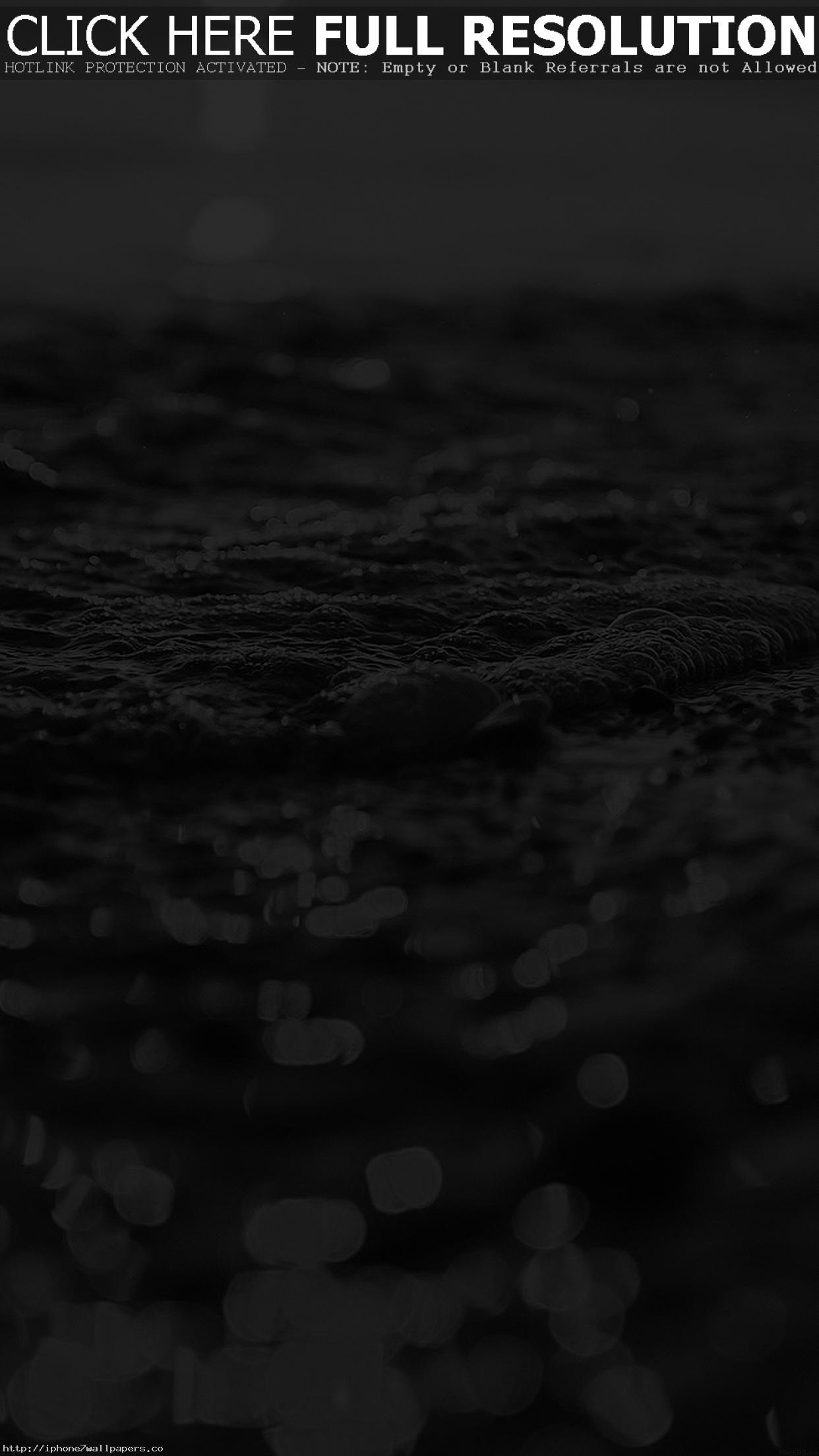 Sea Sunset Bokeh Wave Nature Black Android Wallpaper - Warren Street Tube Station - HD Wallpaper 