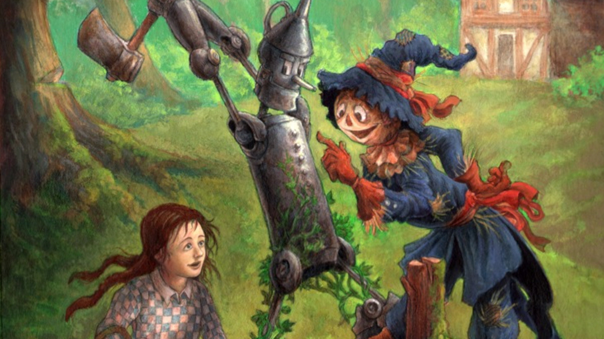 High Resolution The Wizard Of Oz Hd 1080p Wallpaper - O Mágico De Oz - HD Wallpaper 