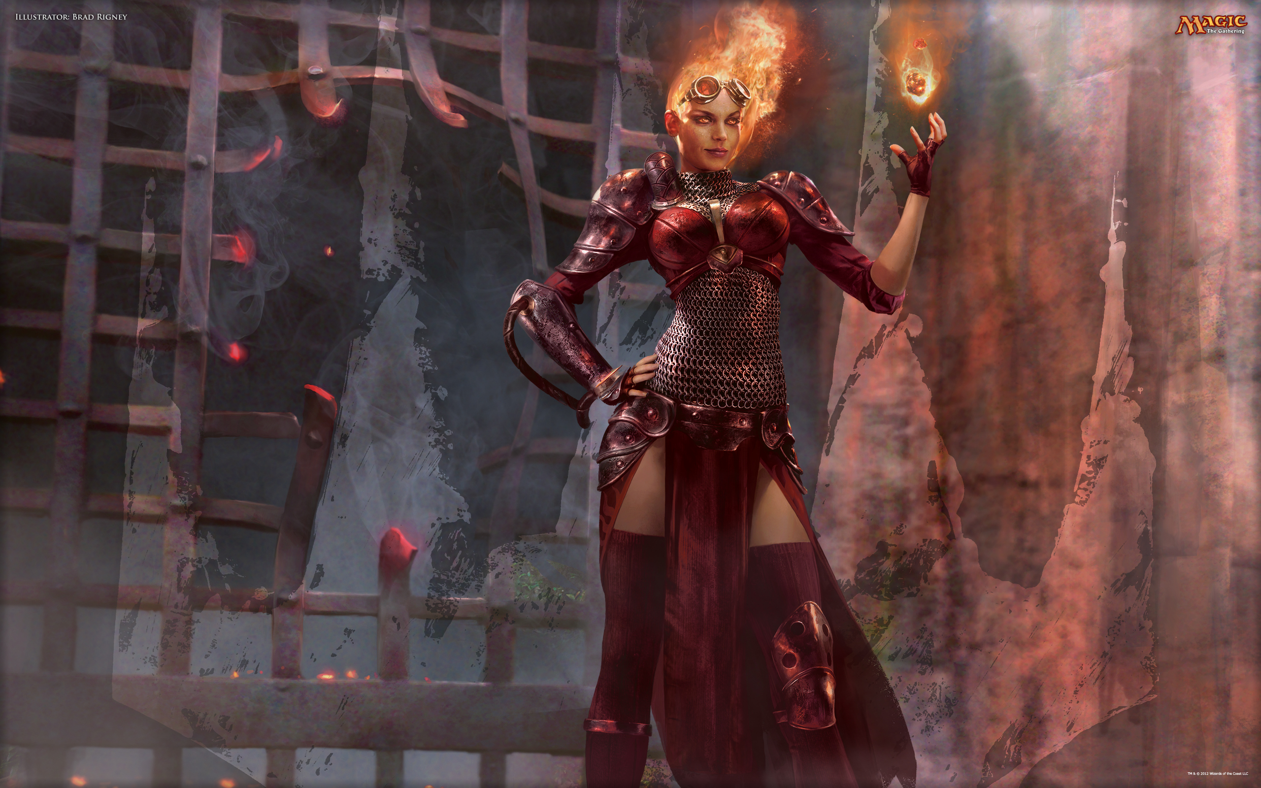 Magic The Gathering Wallpaper Chandra - HD Wallpaper 