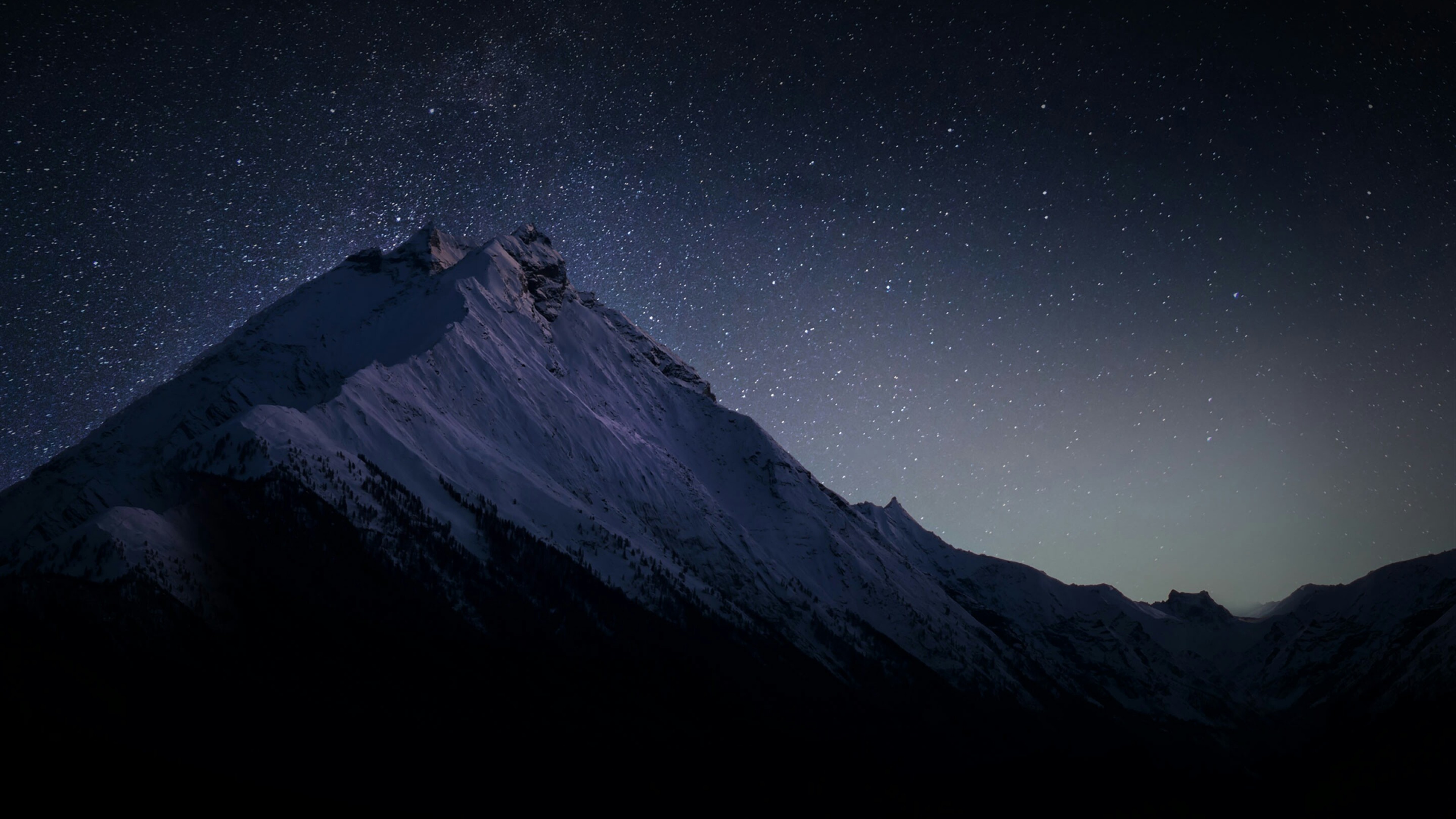 Dark Mountain Wallpaper 4k - 3840x2160 Wallpaper - teahub.io