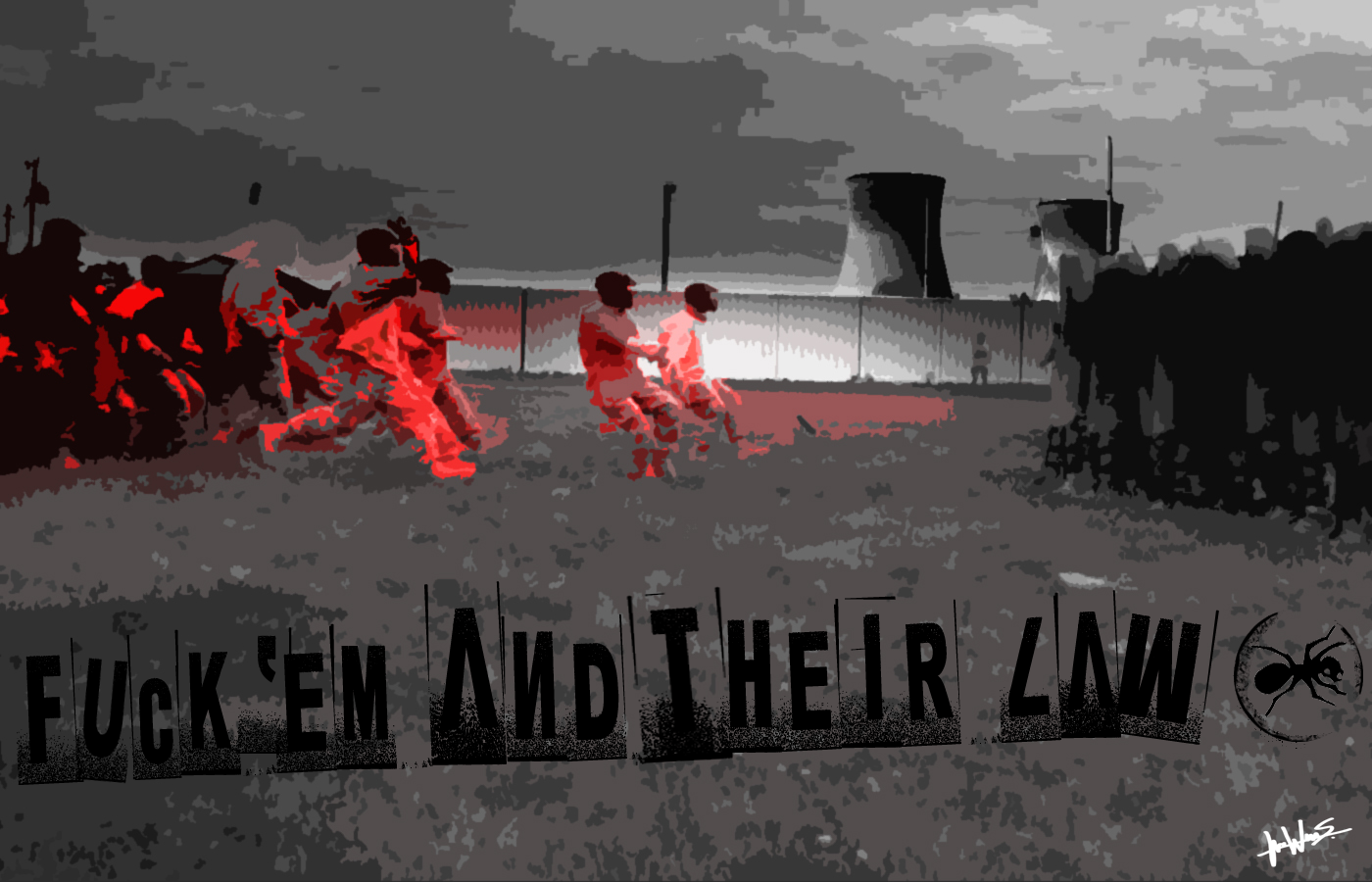 Fan Made The Prodigy Wallpaper By Jwpepr - No Tourists The Prodigy - HD Wallpaper 