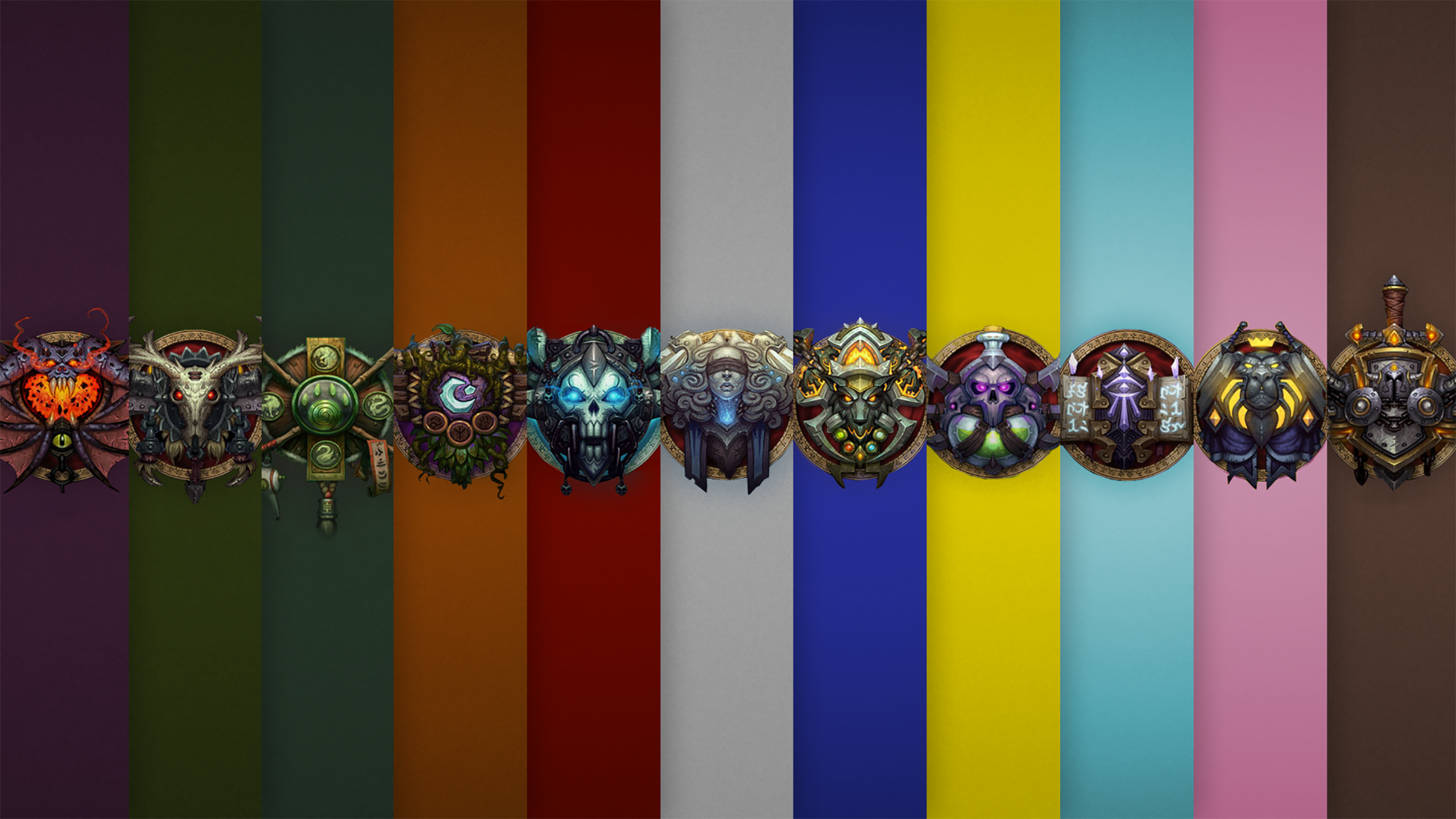 World Of Warcraft Wallpaper Class - HD Wallpaper 