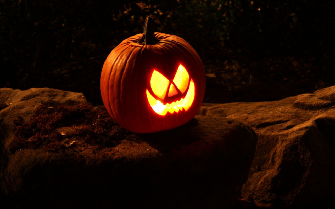 Night Pumpkin - HD Wallpaper 