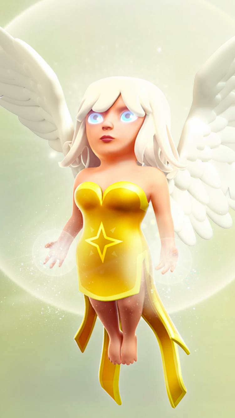 Clash Of Clans Healer Transparent - HD Wallpaper 