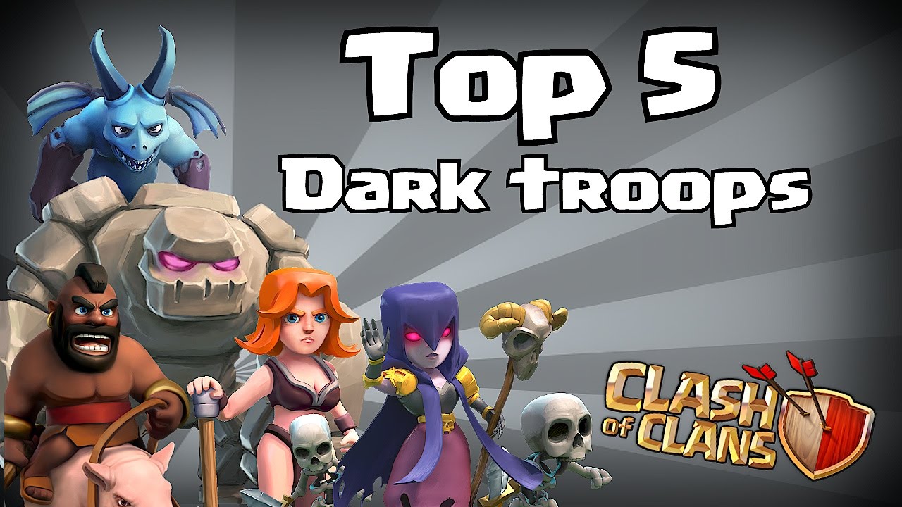 Coc Top 10 Troops - HD Wallpaper 