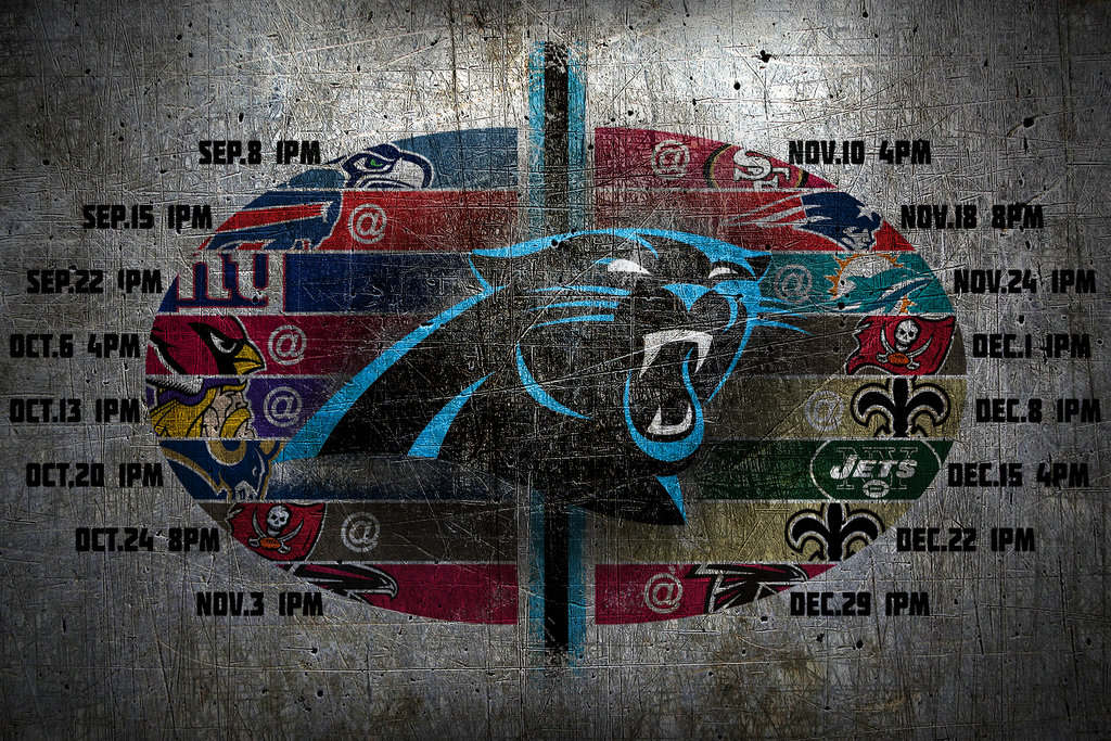 Carolina Panthers Desktop Wallpaper Hd Wallpapers - Carolina Panthers Computer Background - HD Wallpaper 