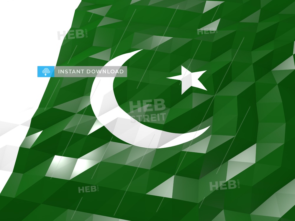 Flag Of Pakistan 3d Wallpaper Illustration - Wallpaper - HD Wallpaper 
