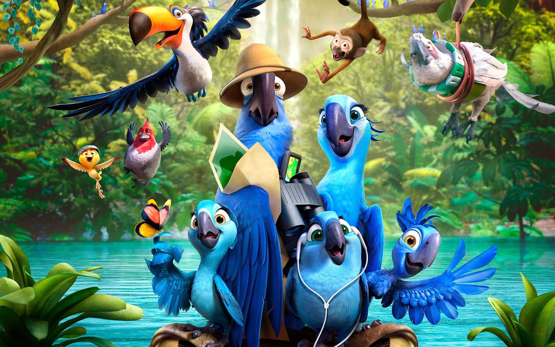 Animated Movies Wallpapers Group - Rio 2 - HD Wallpaper 