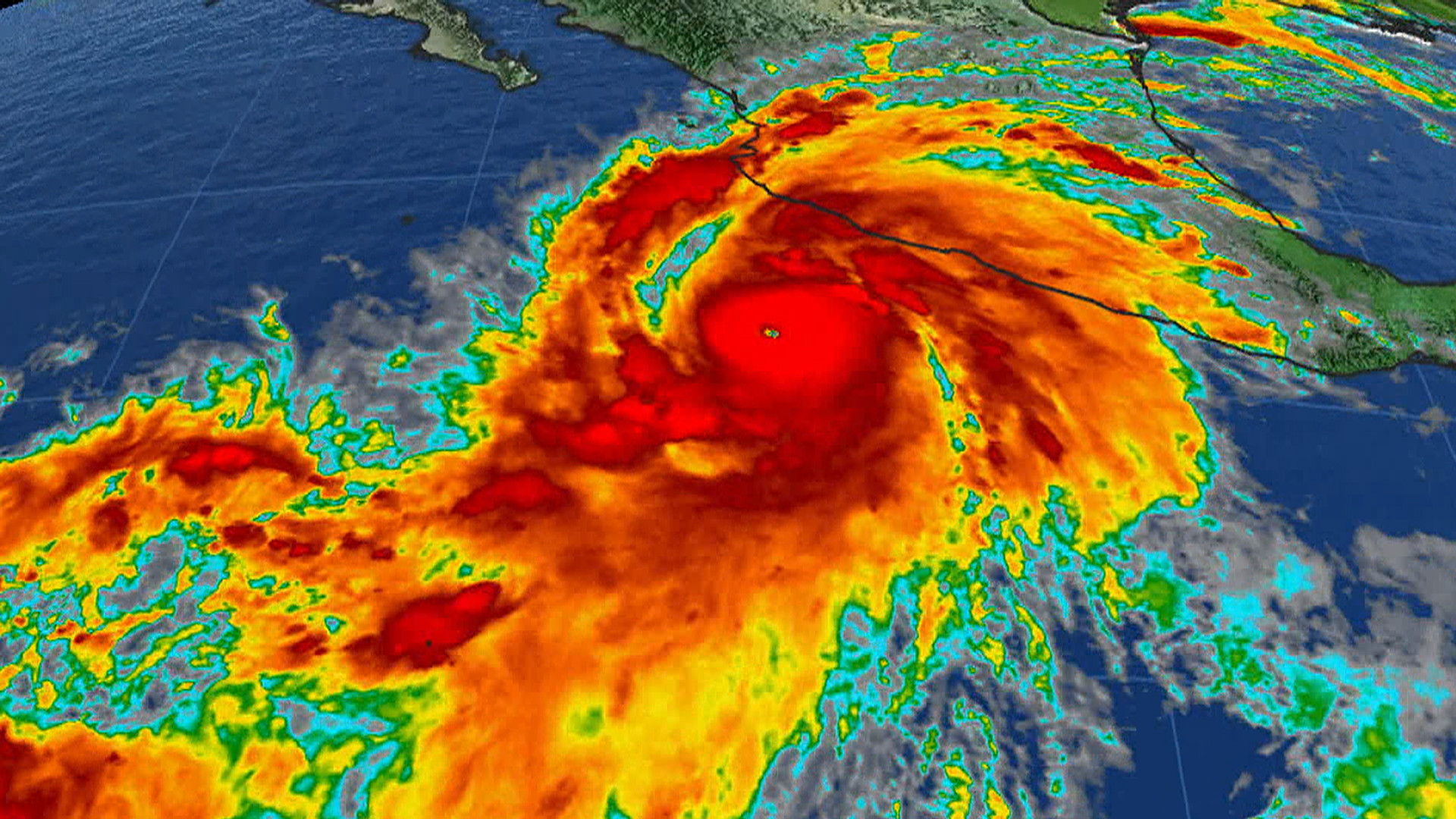 Hurricane Patricia - Biggest Hurricane On Radar - HD Wallpaper 