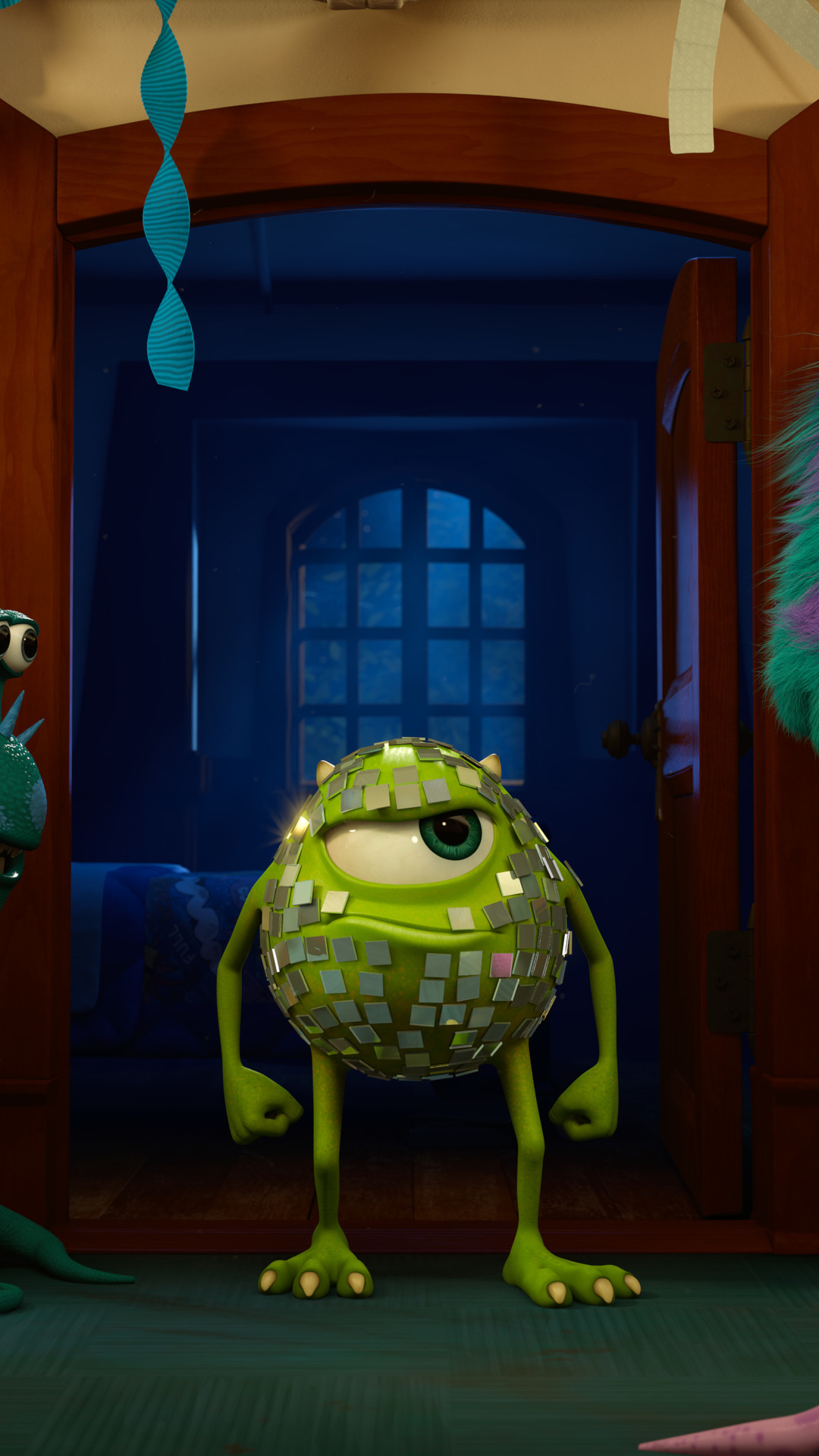 Academy Of Monsters, Sulley, Monsters University, Mike - Mike Wazowski Wallpaper Hd - HD Wallpaper 