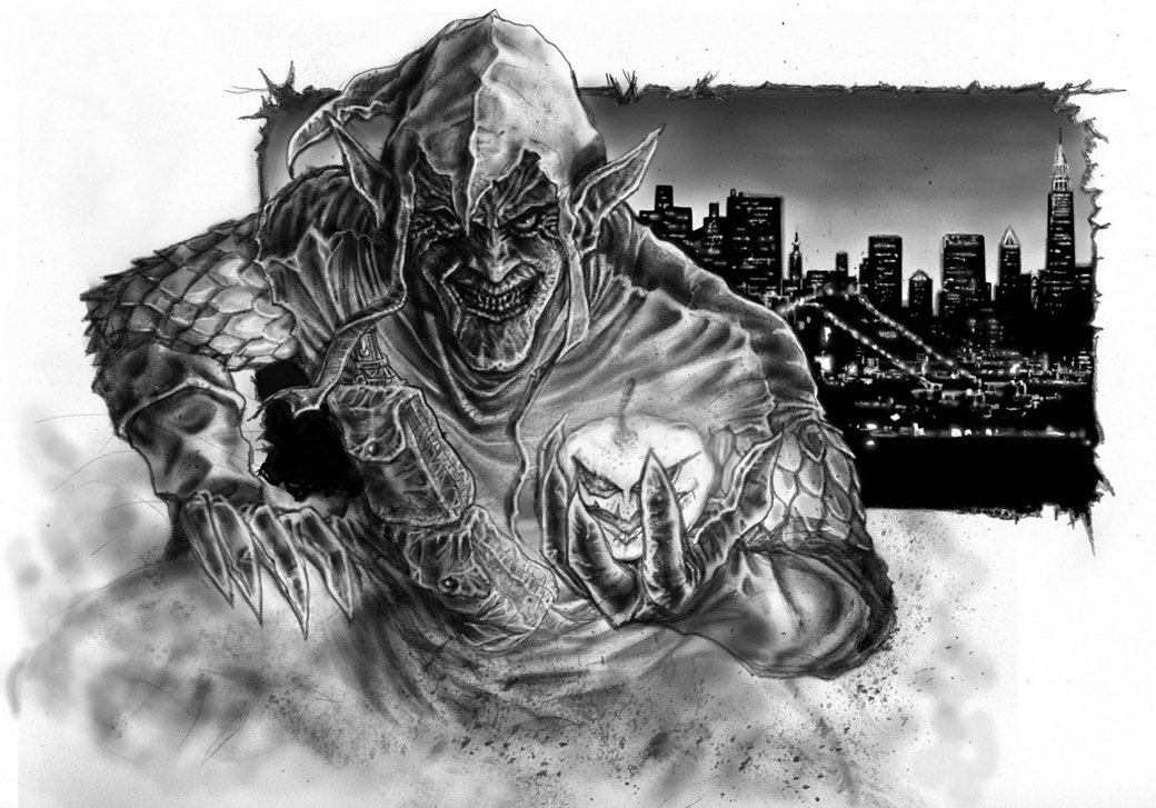 Goblin S Fan Art - Green Goblin Fan Art - HD Wallpaper 