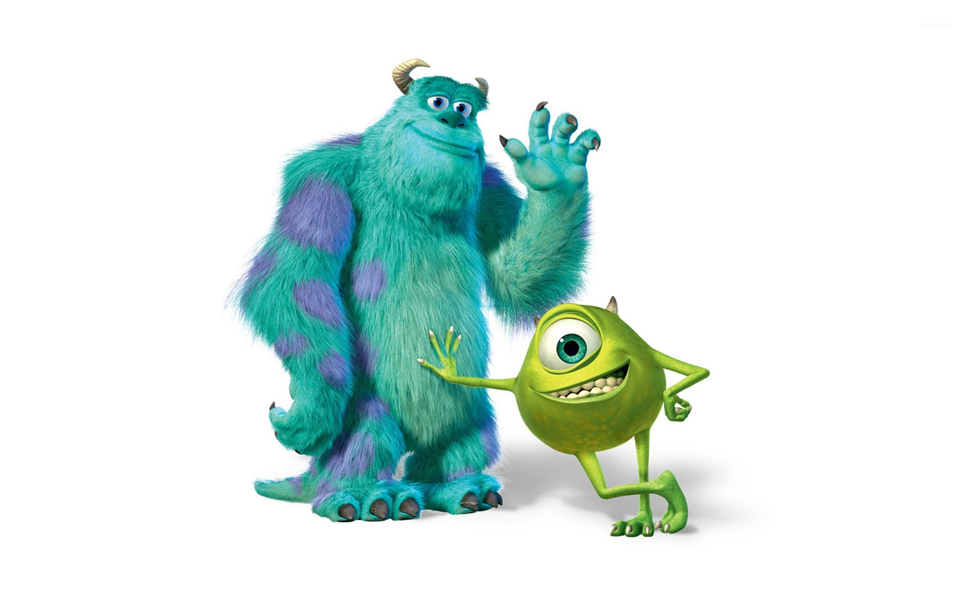 Monsters Inc Sully Mike - HD Wallpaper 