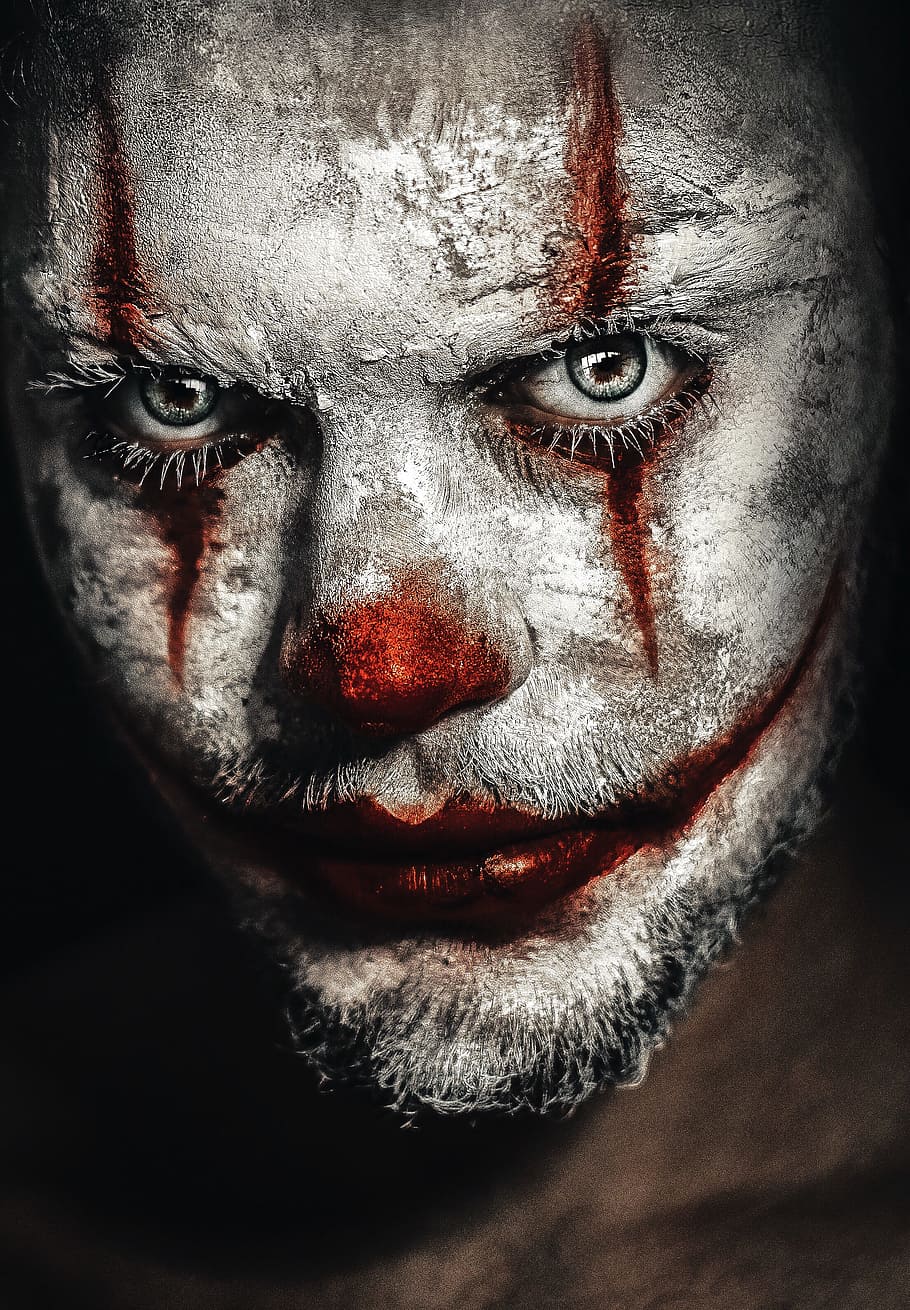 Creepy Clown Wallpaper - HD Wallpaper 