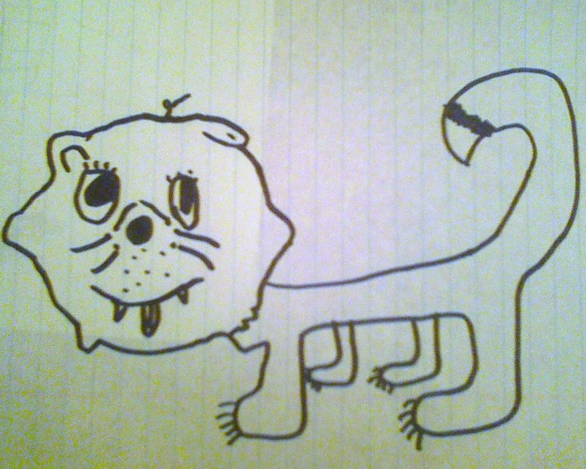 Funny Children S Drawings 4 Background Wallpaper - Sketch - HD Wallpaper 