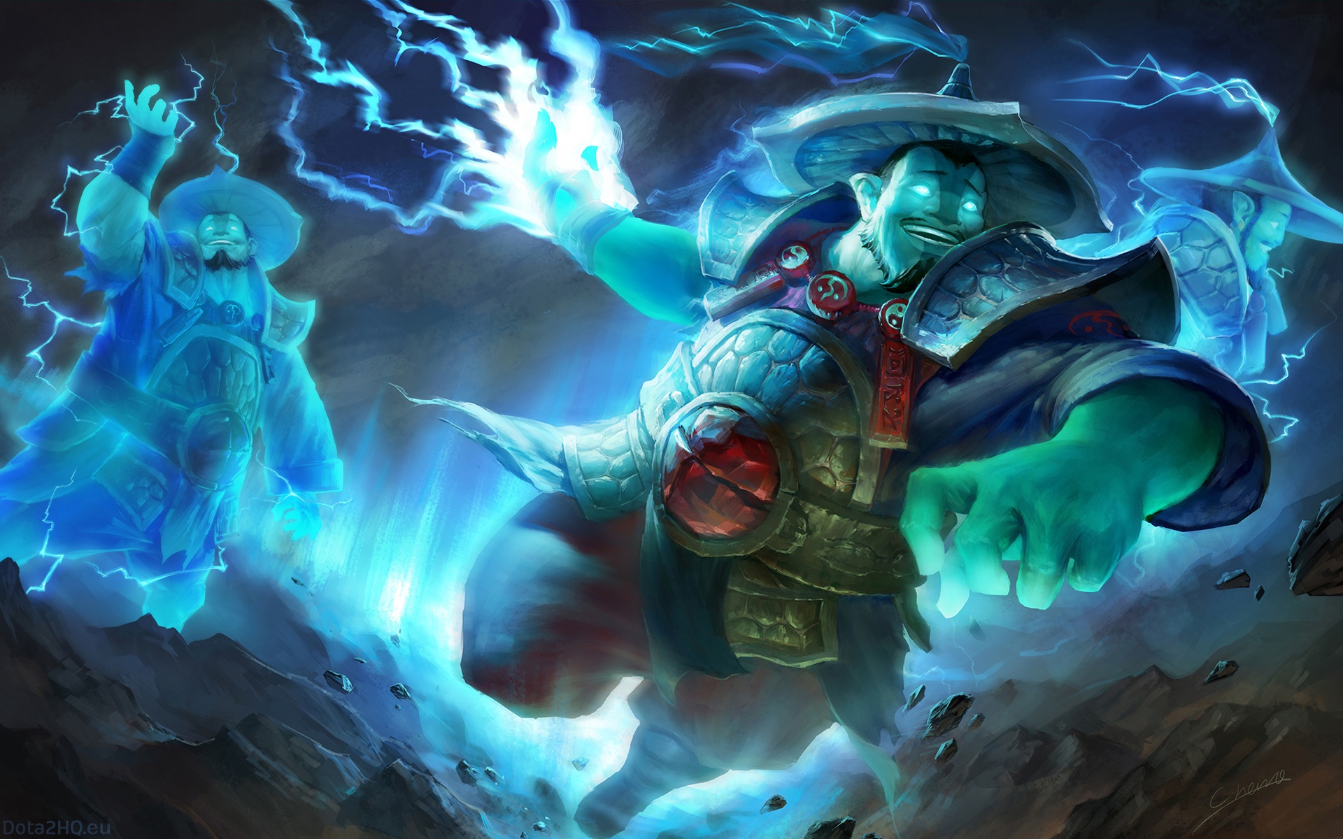 Storm Spirit Dota 2 Wallpaper Hd - HD Wallpaper 