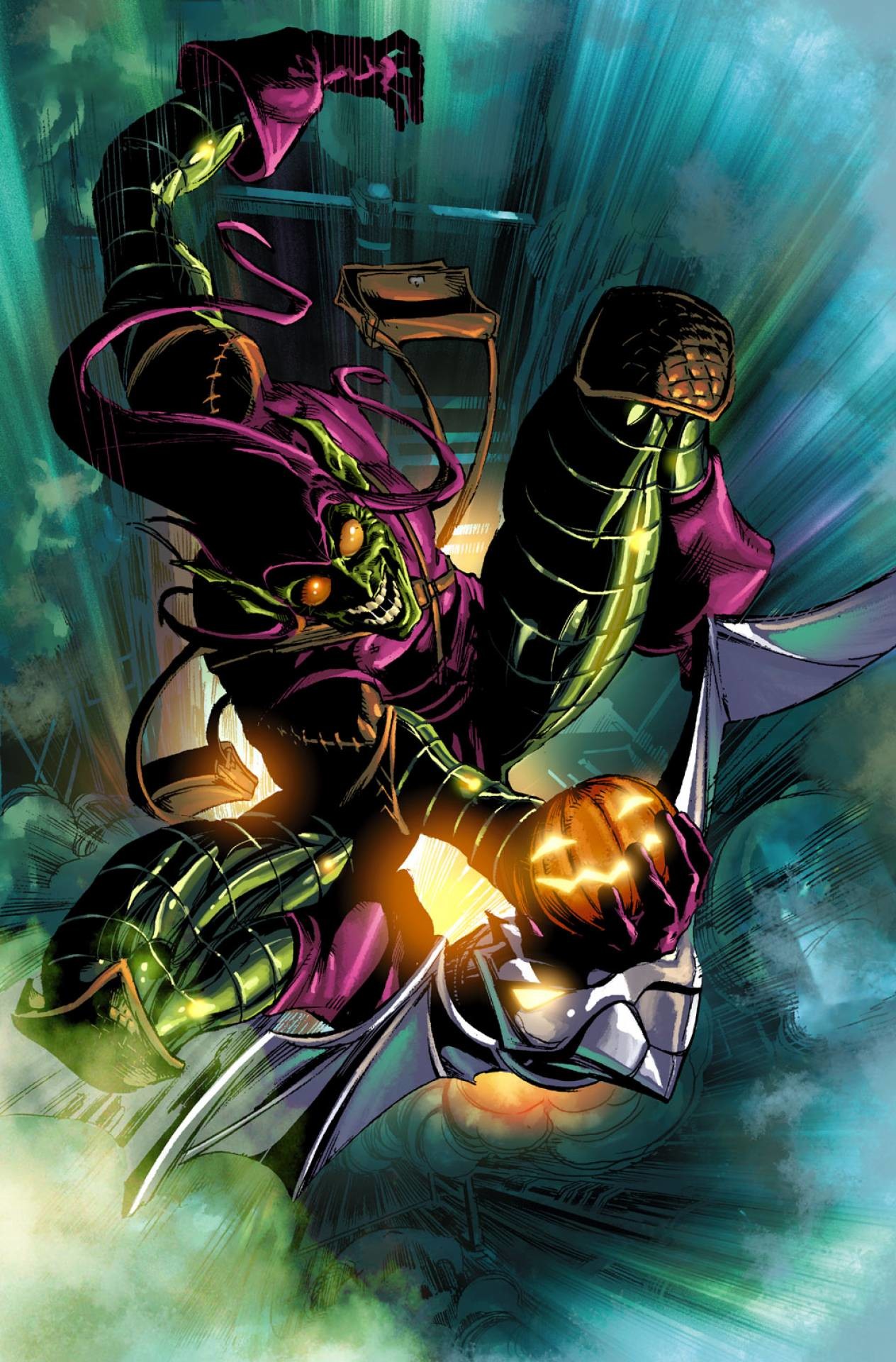 Green Goblin Vs Deathstroke 
 Data Src Download Free - Green Goblin Marvel - HD Wallpaper 