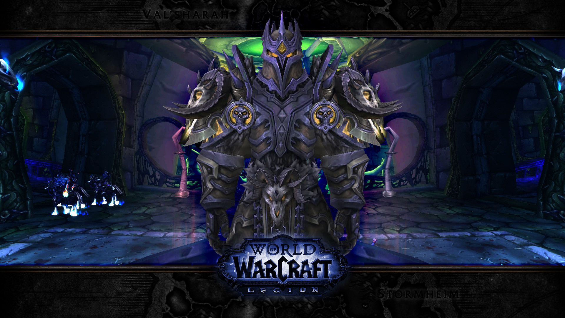 Wow Legion Deathknight By Mikeyxpat Wow Legion Deathknight - World Of Warcraft - HD Wallpaper 