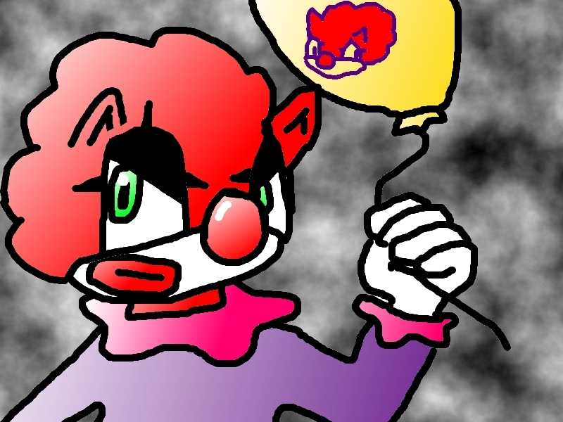 Evil Clown - Clown Sonic Oc - HD Wallpaper 