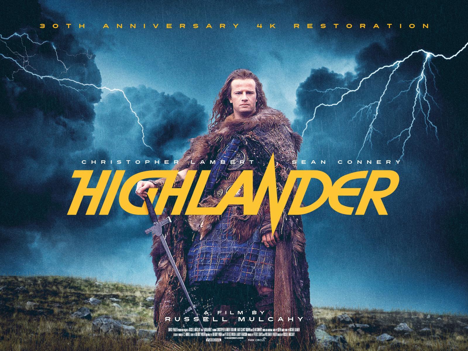 Highlander Movie Poster - HD Wallpaper 