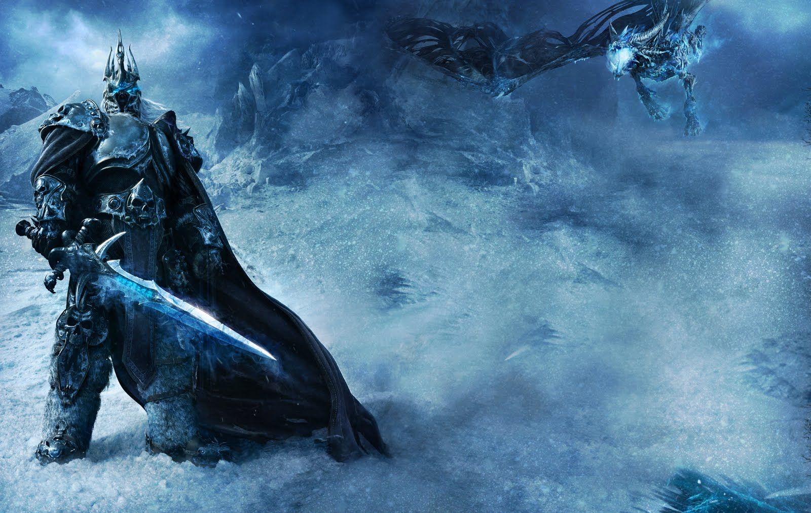 Lich King Frost Wyrm - HD Wallpaper 