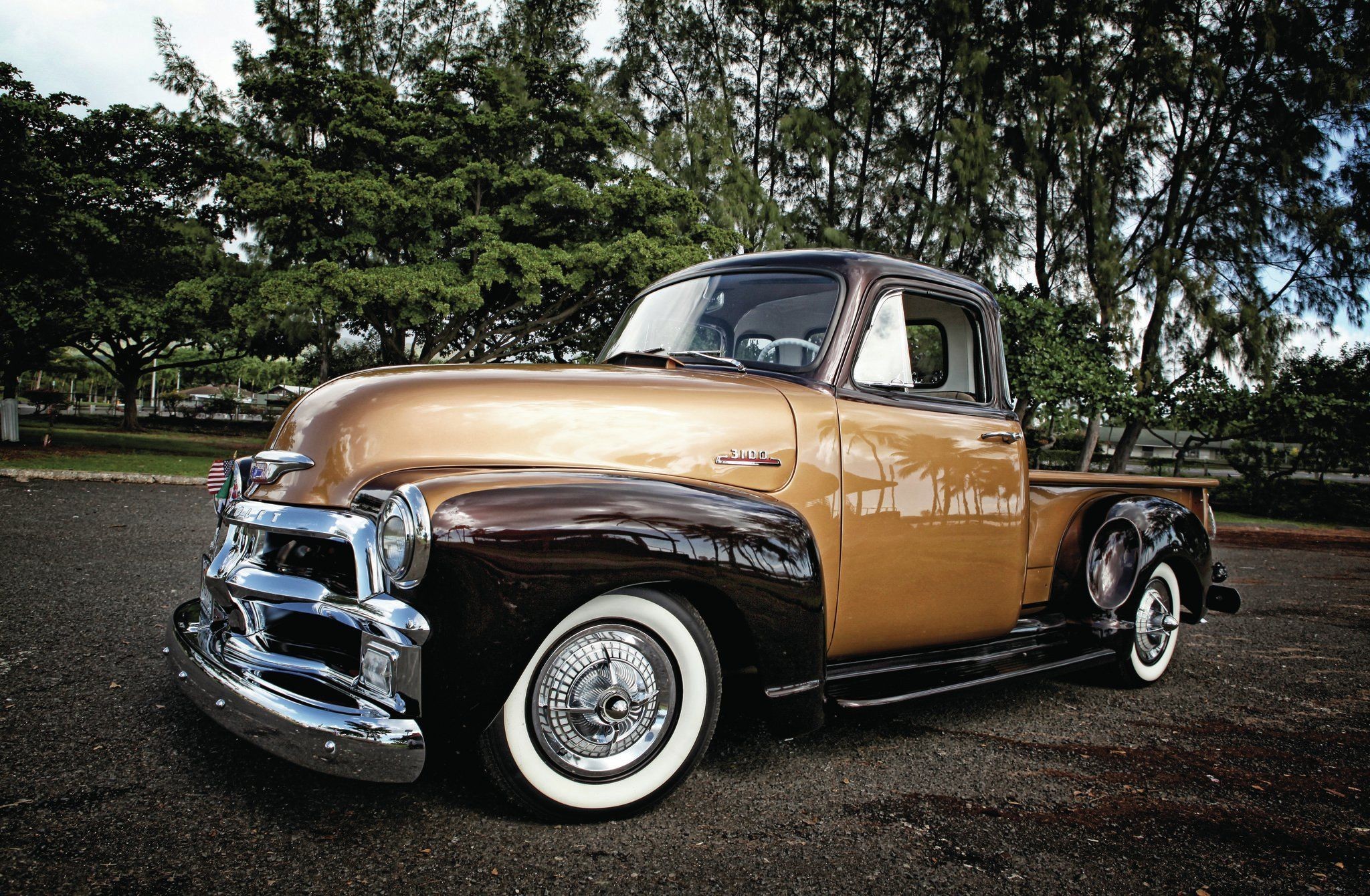 2048x1340, 1954 Chevrolet 3100 Pickup Retro Lowrider - 1954 Chevrolet 3100 Lowrider - HD Wallpaper 