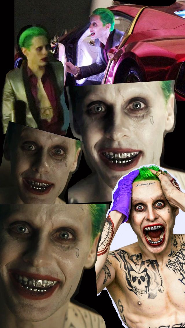 Jared Leto Joker Wallpaper Iphone - HD Wallpaper 