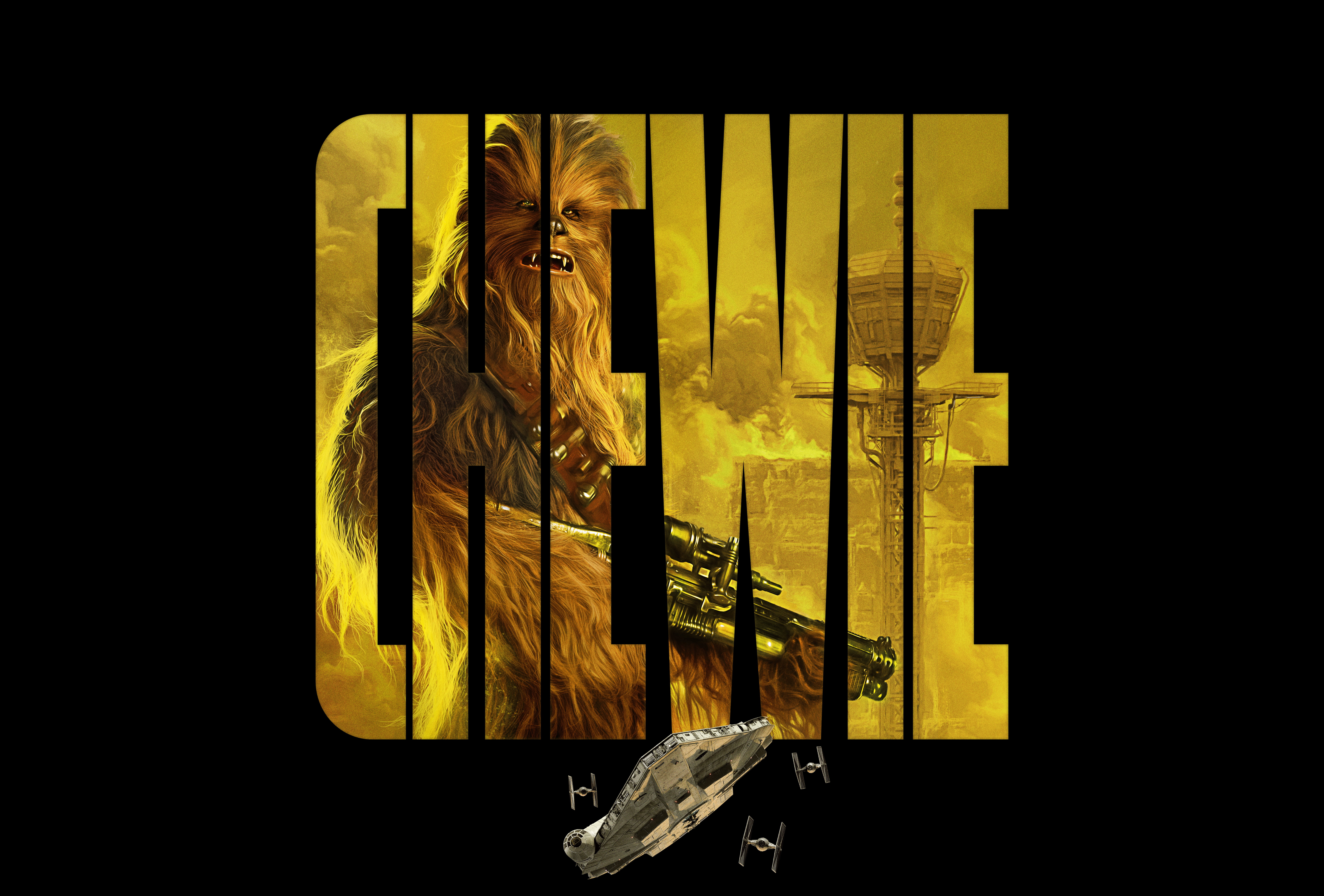 Star Wars Wallpaper Chewbacca - HD Wallpaper 