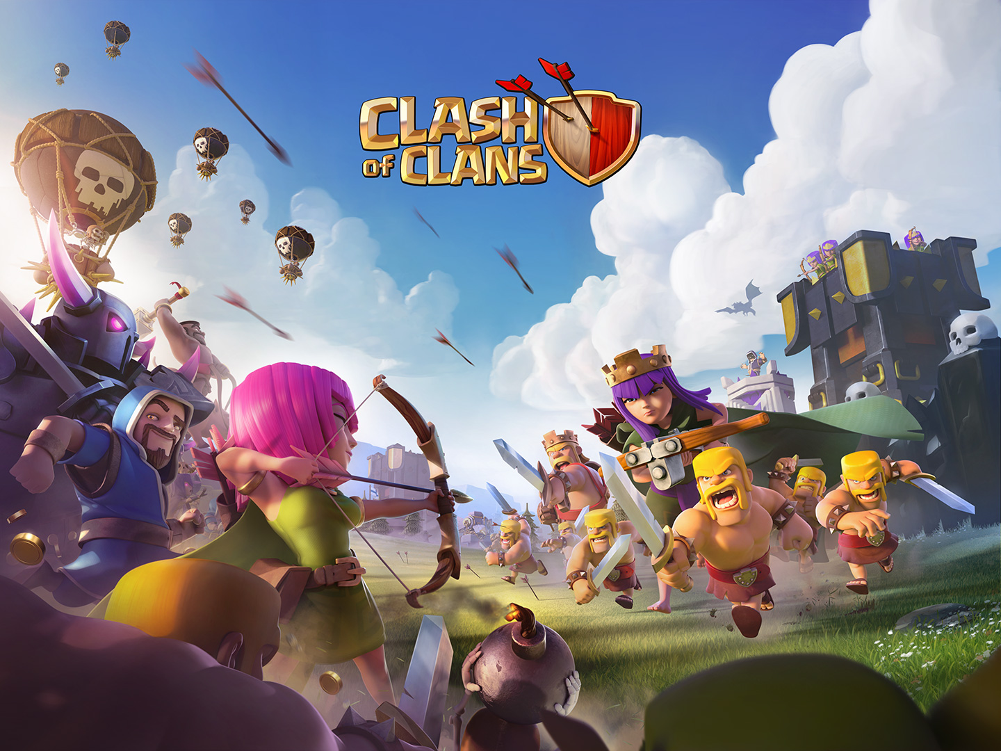 Clash Of Clans 2017 - HD Wallpaper 