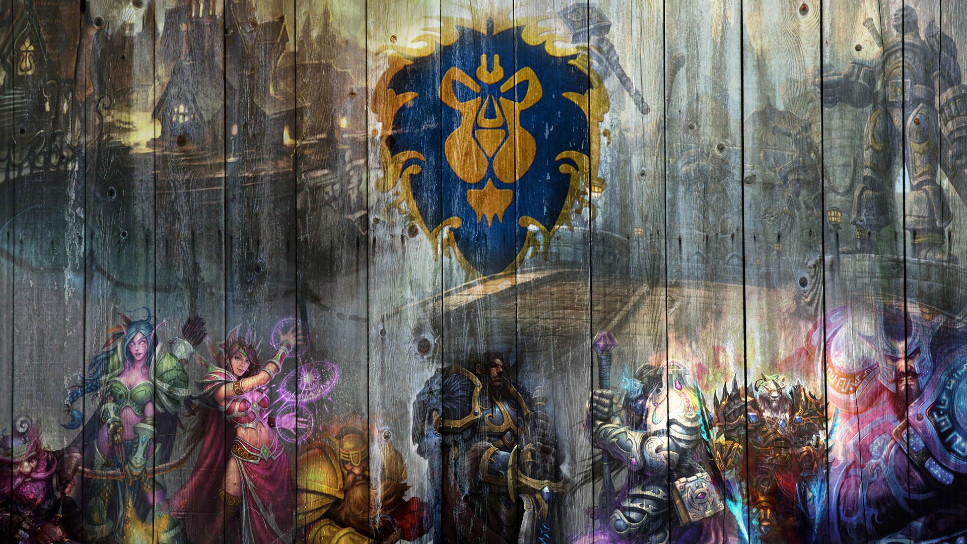 Wallpaper World Of Warcraft Hero Background Dwarf Knight - World Of Warcraft Hd Background - HD Wallpaper 