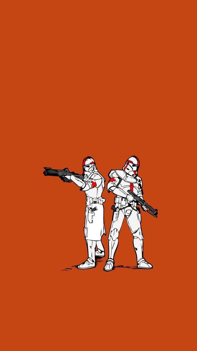 Star Wars Clone Background Phone - HD Wallpaper 