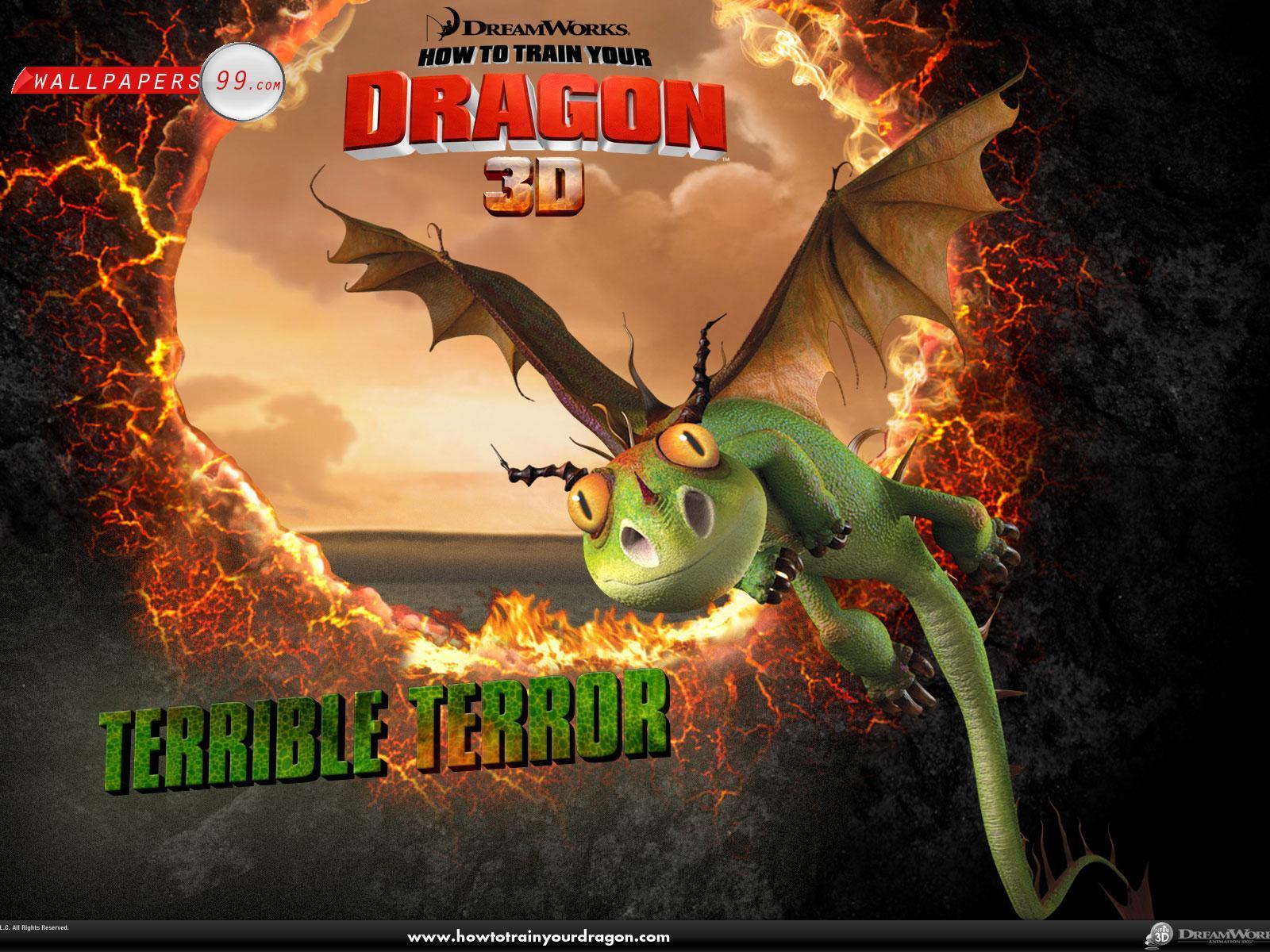 Terrible Terror Wallpaper - Cartoon 3d Animation Movie - HD Wallpaper 