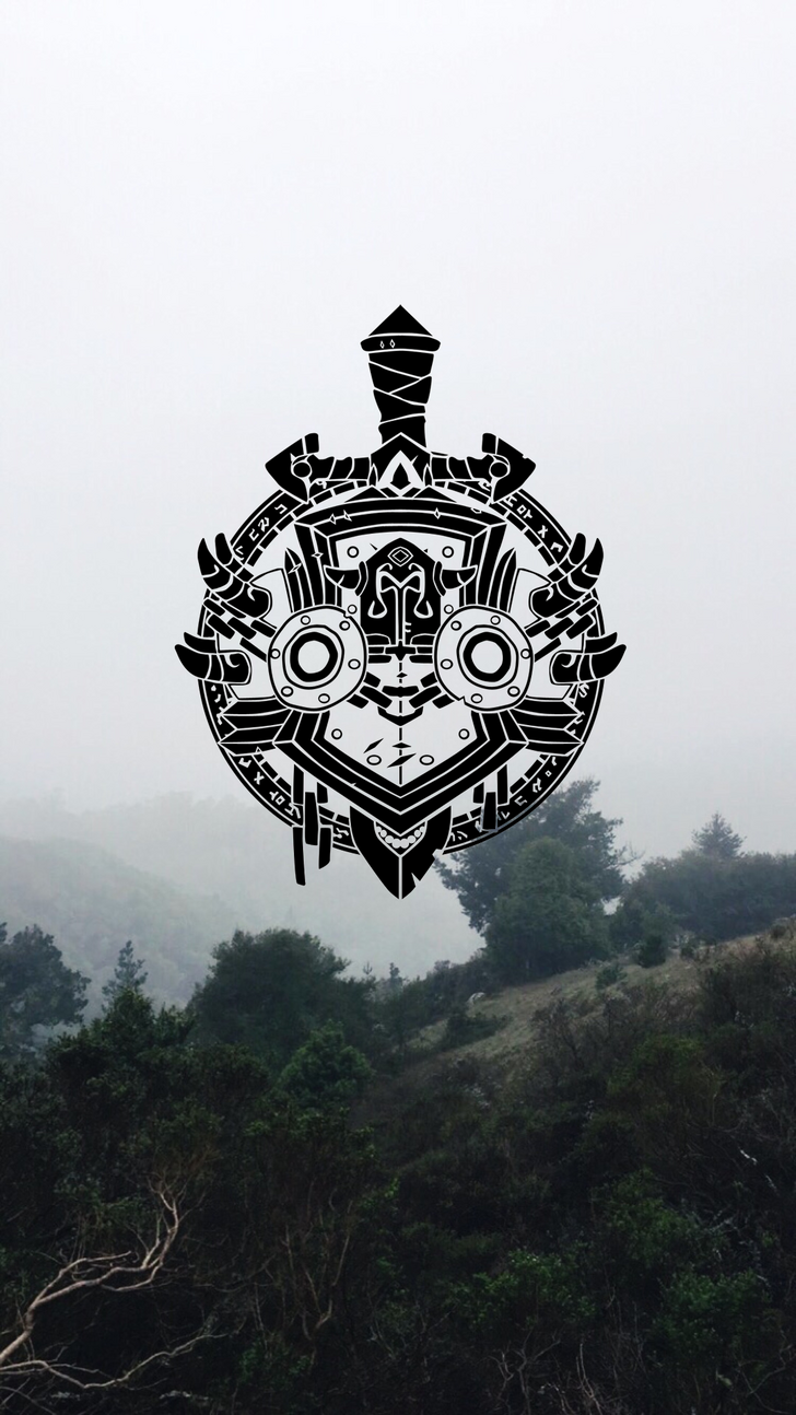 Wow Warrior Crest Tattoo - HD Wallpaper 