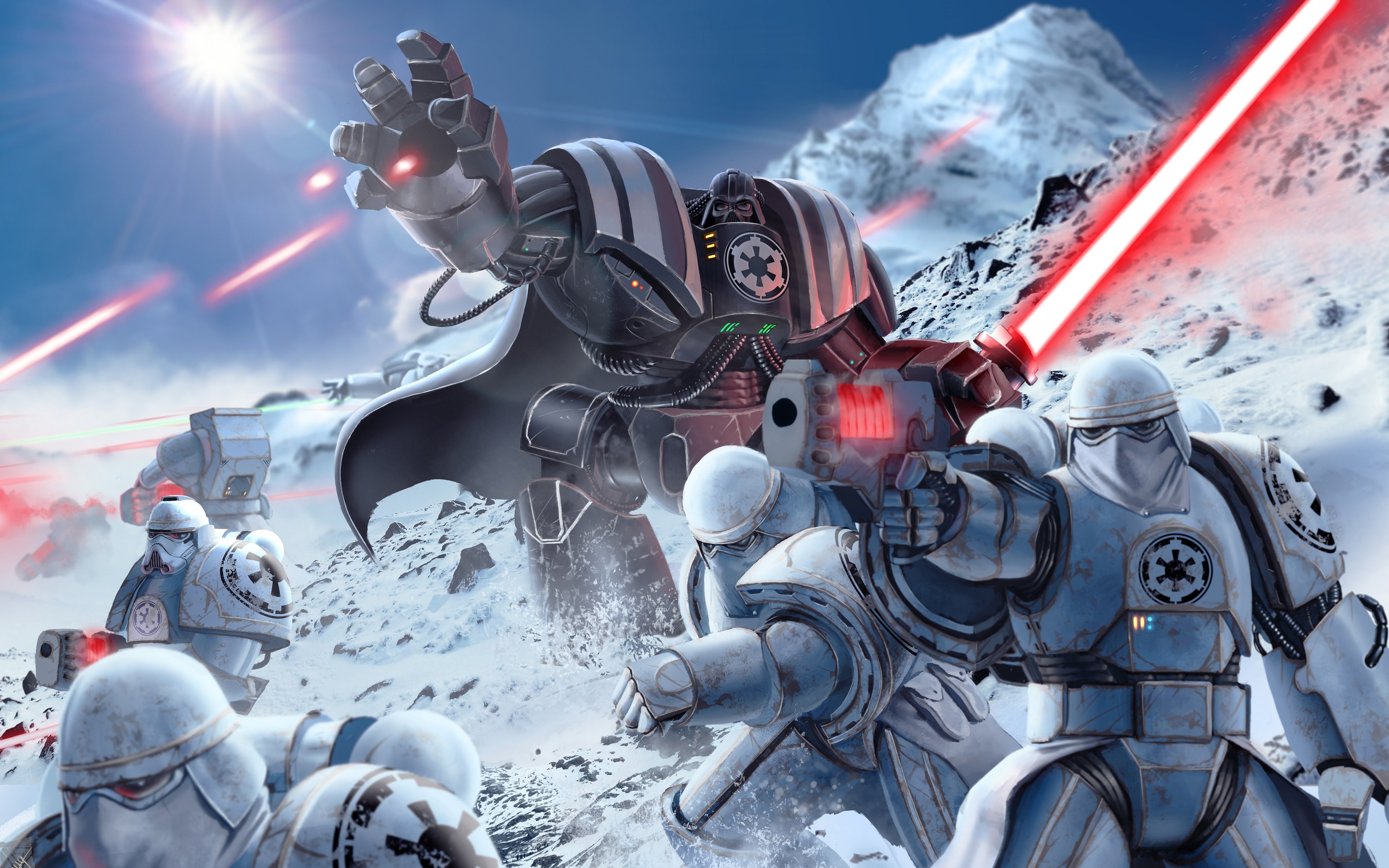 Warhammer 40k Star Wars - HD Wallpaper 