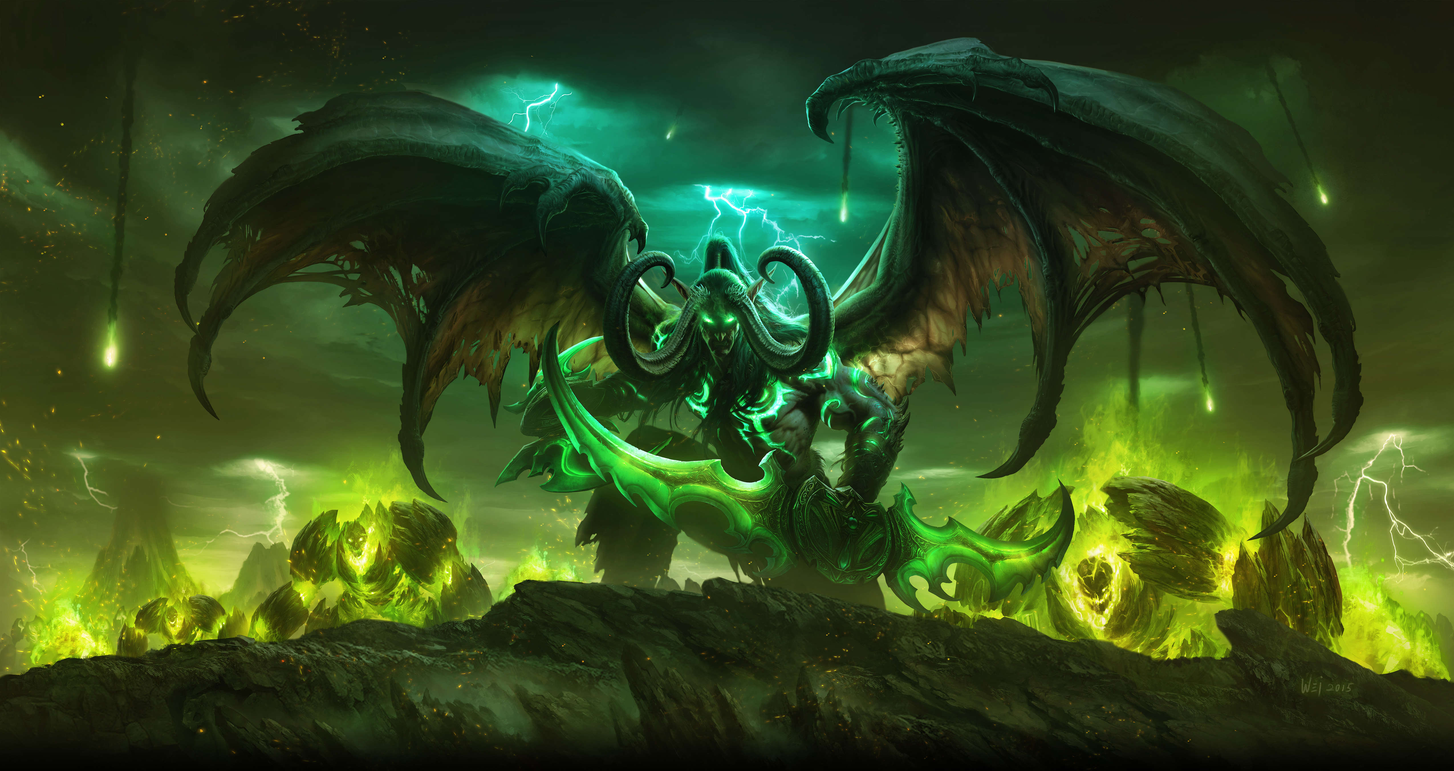 World Of Warcraft Legion Uhd 4k Wallpaper - 4k Wallpapers World Of Warcraft - HD Wallpaper 
