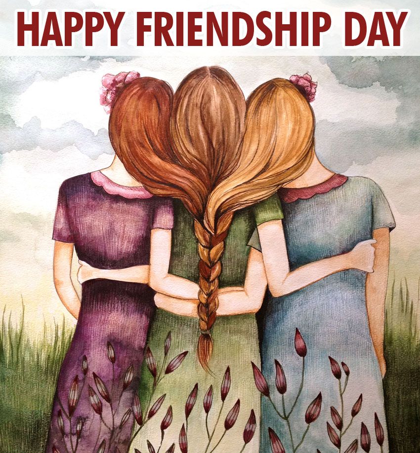Cute Happy Friendship Day - HD Wallpaper 