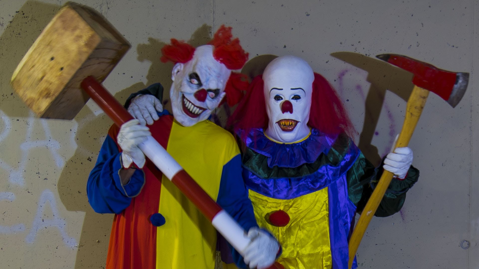 Evil Clown Wallpaper - Prank Clown - HD Wallpaper 
