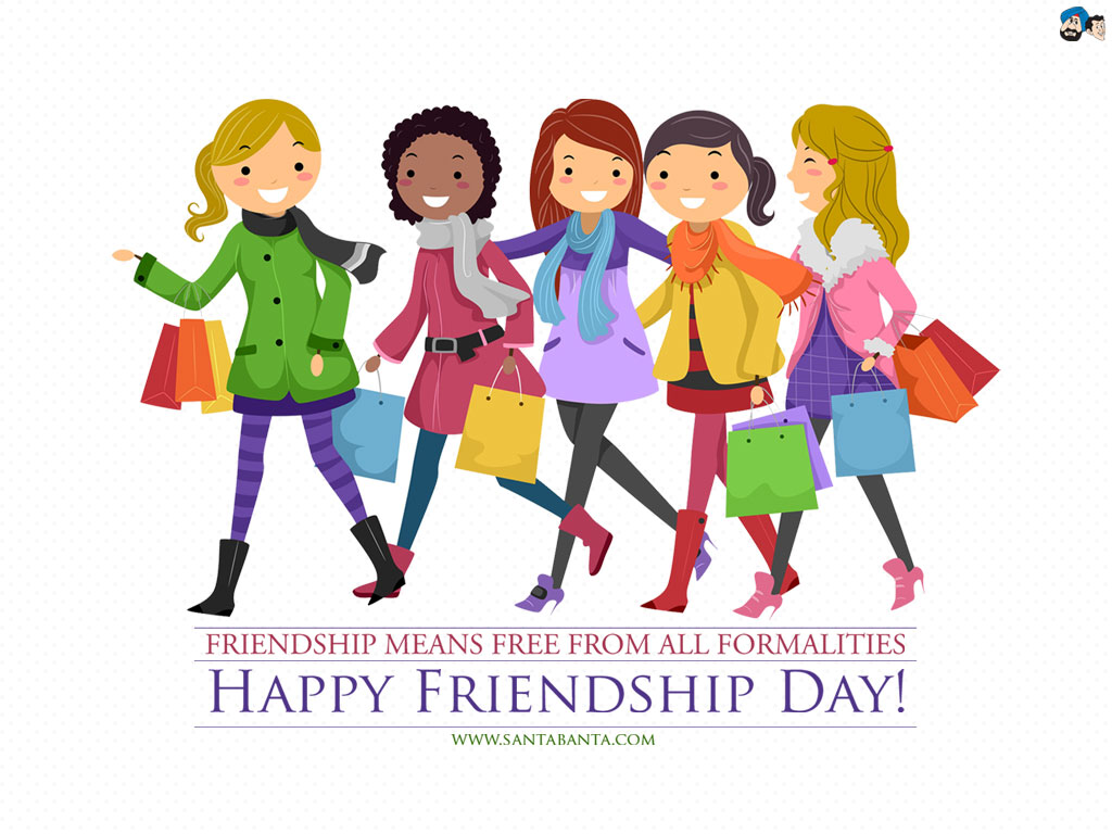 Friendship - Wallpapers - For - Girls - Happy Friendship Day To My Best Friends - HD Wallpaper 