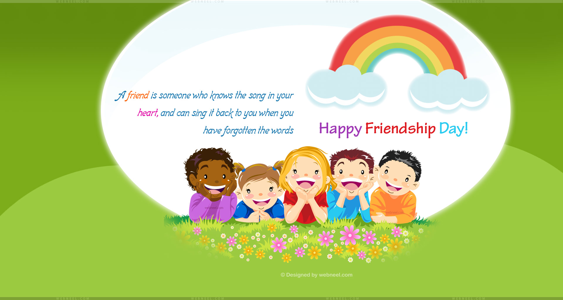 Friendship Day Wallpaper - Happy Friendship Day - HD Wallpaper 