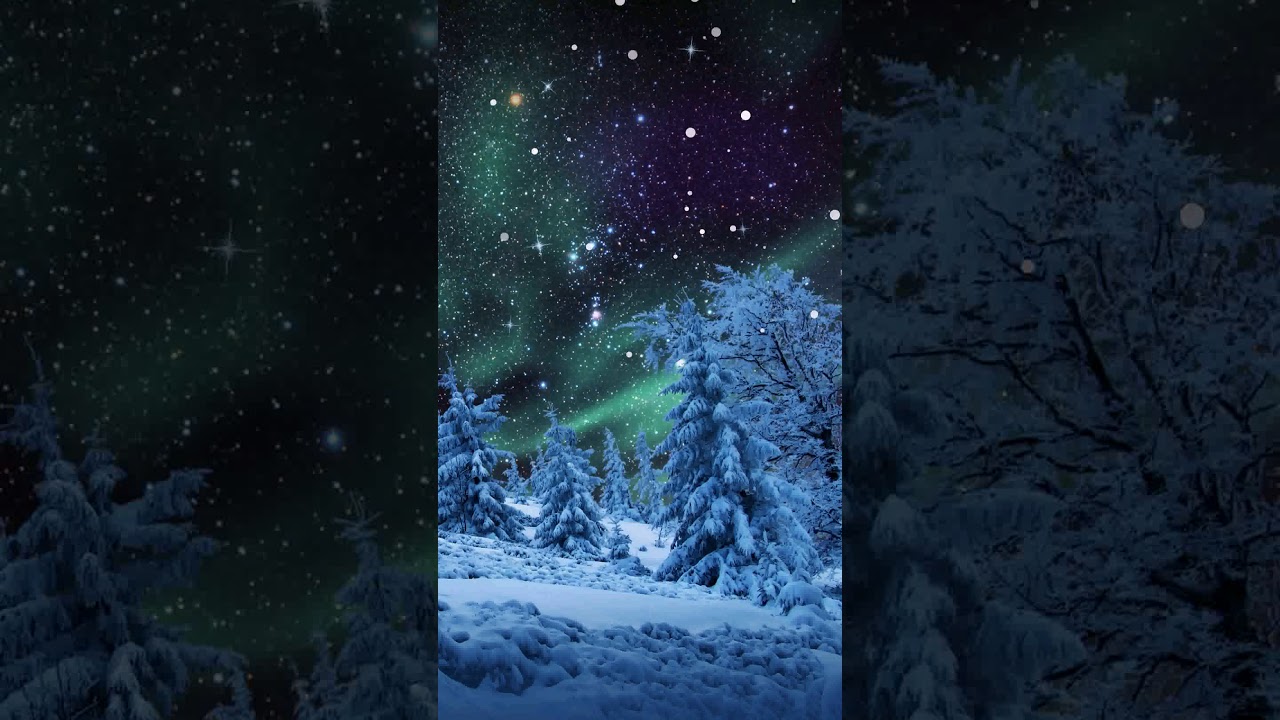 Samsung Themes Animated Wallpapers Northern Lights - HD Wallpaper 