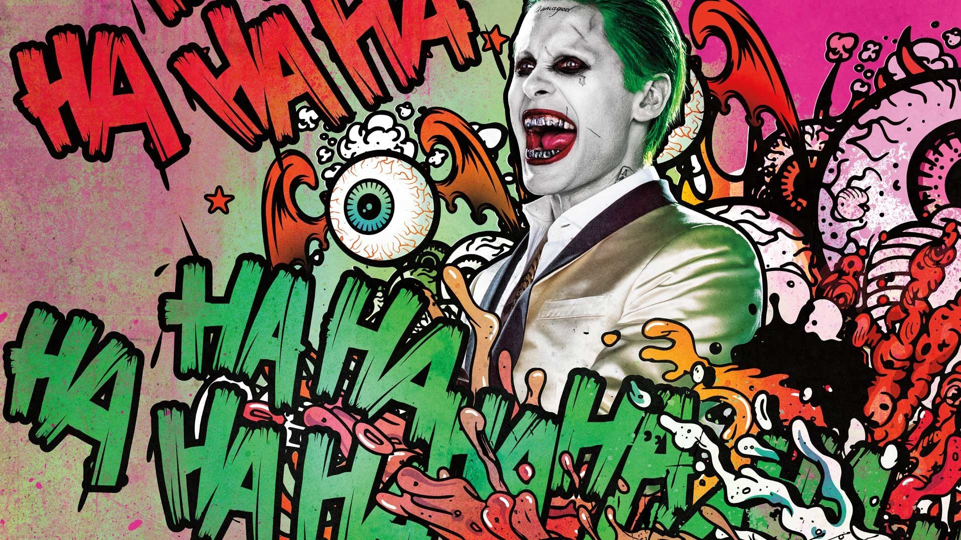 Jared Leto Joker Wallpapers - Joker Jared Leto Hd - HD Wallpaper 