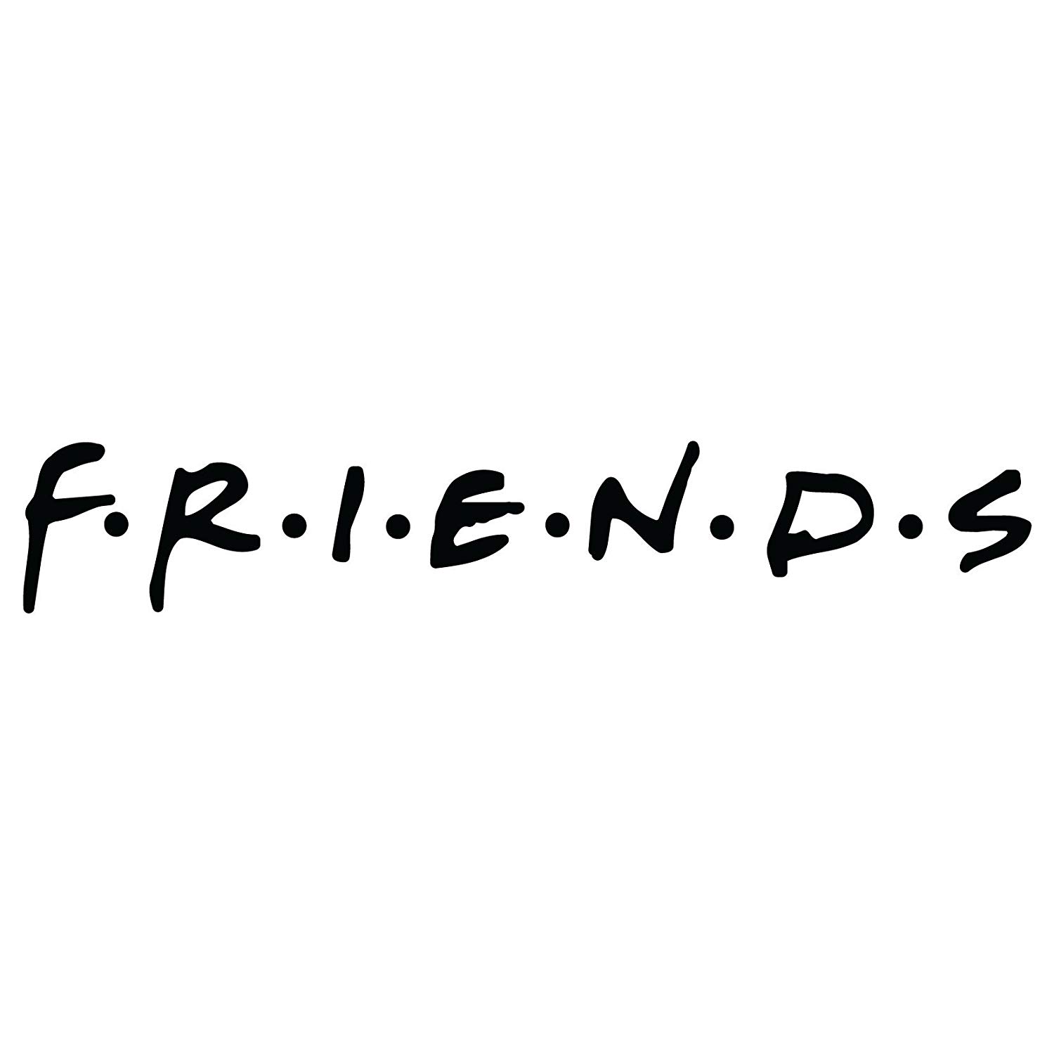 Friends Black And White - 1500x1500 Wallpaper 