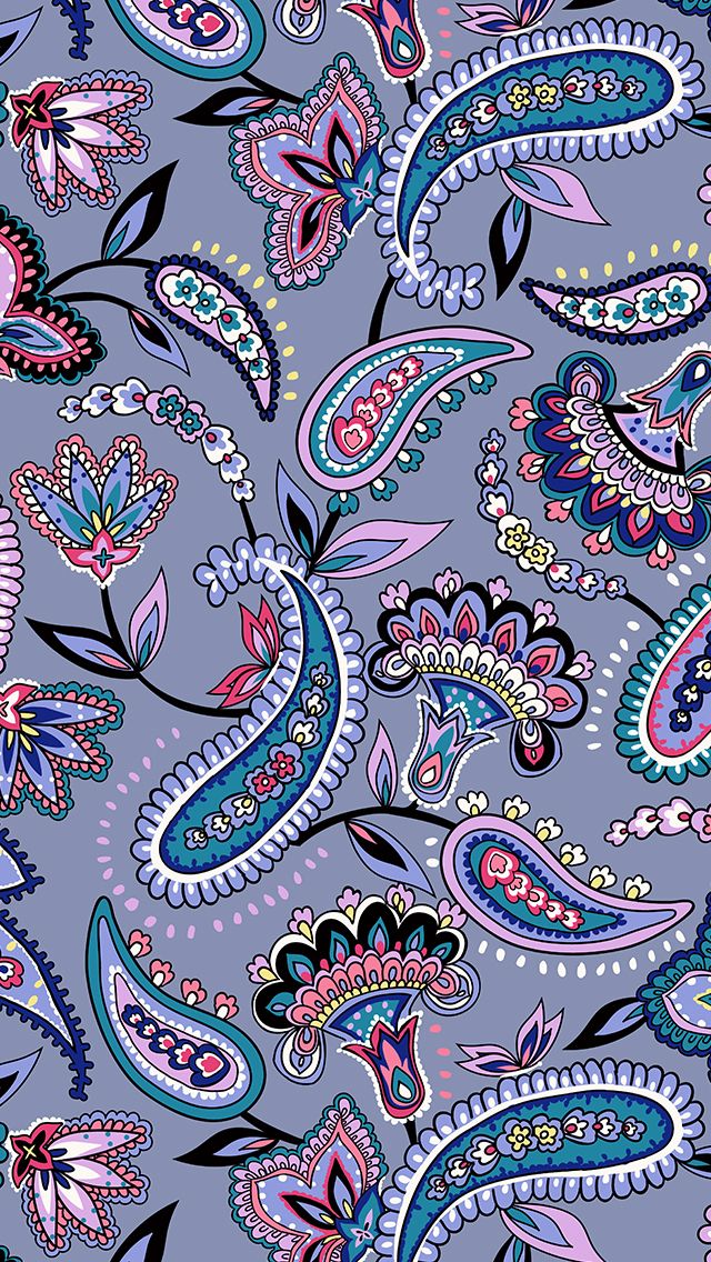 Makani Paisley Vera Bradley - HD Wallpaper 
