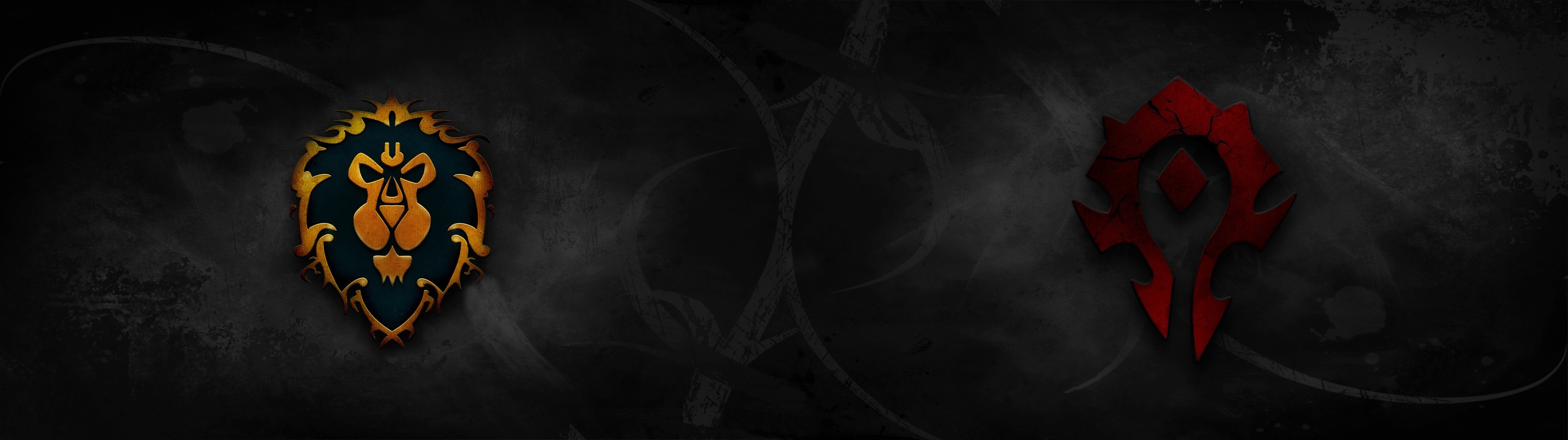 3840x1080, World Of Warcraft, Horde, Alliance Wallpapers - Darkness - HD Wallpaper 