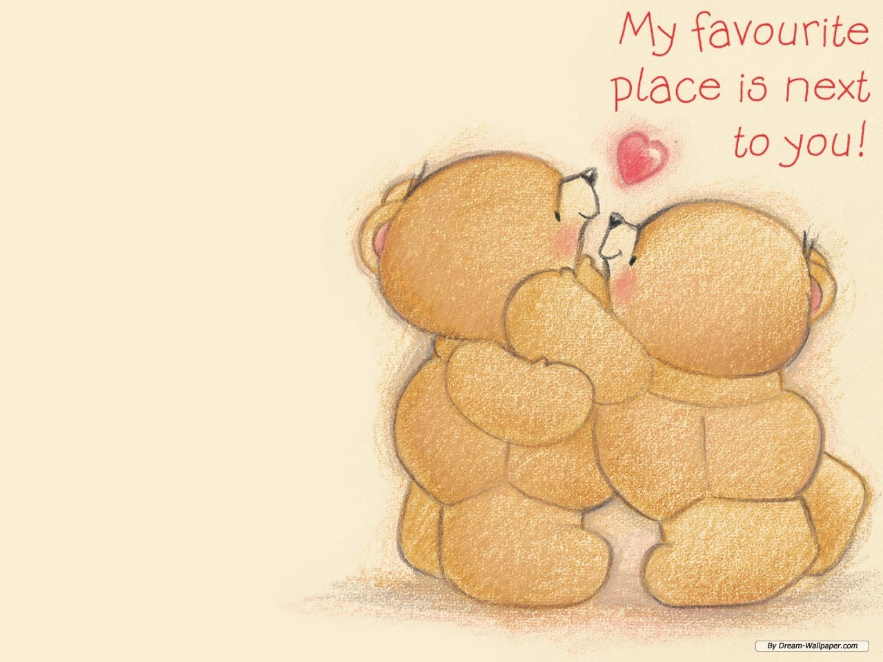 Free Cartoon Wallpaper - Forever Friends Sweet Dreams - HD Wallpaper 