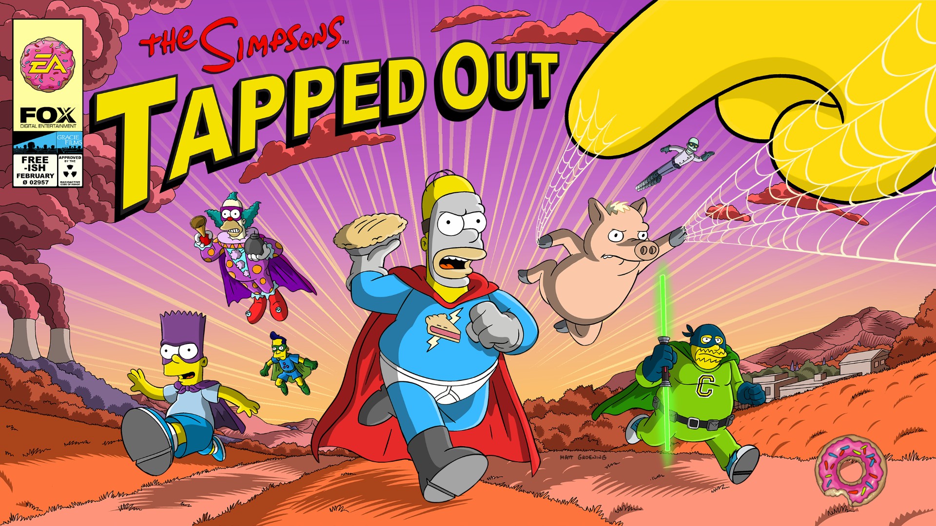 Simpsons Tapped Out Royale - HD Wallpaper 
