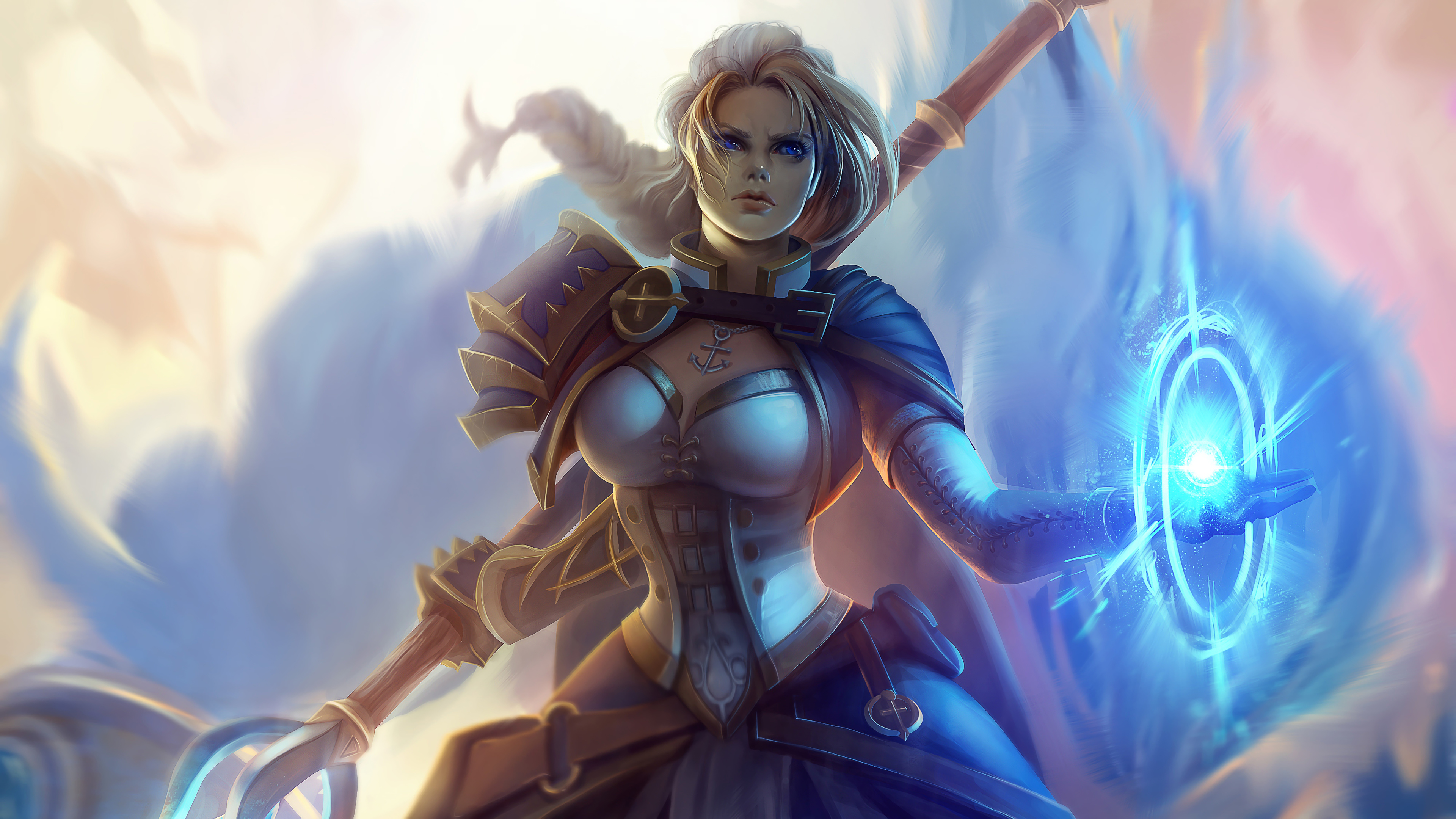 World Of Warcraft Jaina Art - HD Wallpaper 