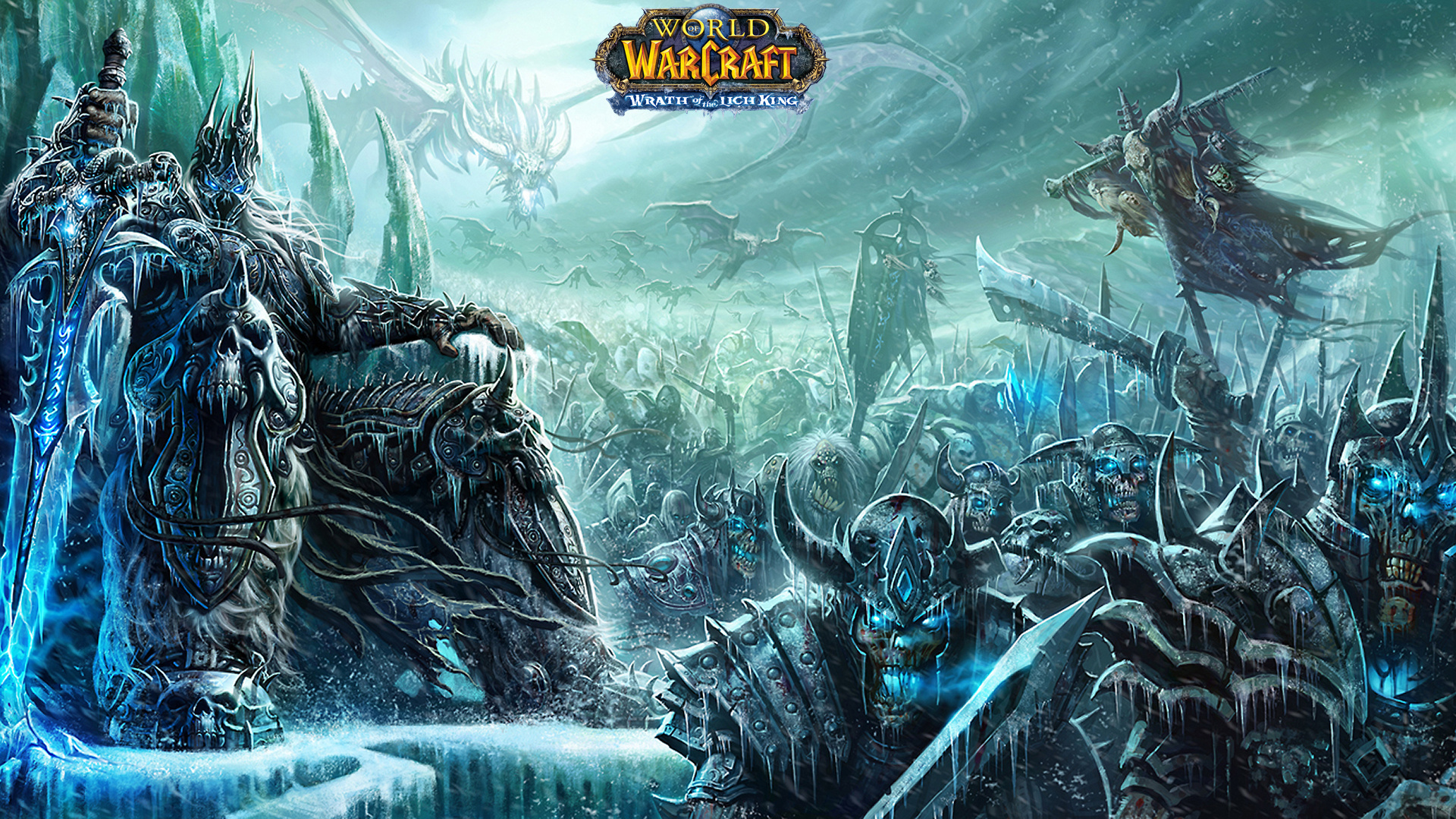 World Of Warcraft Wrath Of The Lich King Wallpaper - HD Wallpaper 