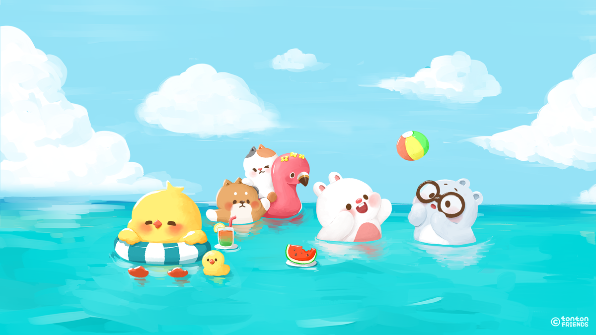 Tonton Friends Wallpaper Hd - HD Wallpaper 