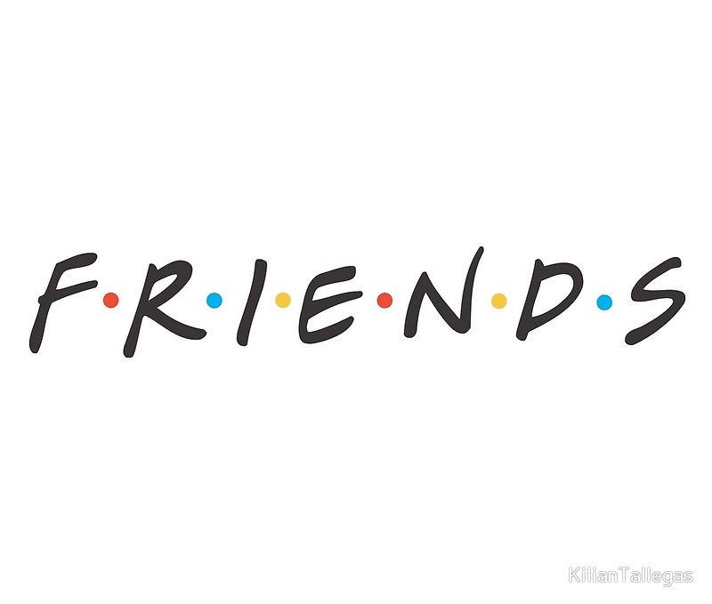 Vsco Stickers Friends Logo - HD Wallpaper 