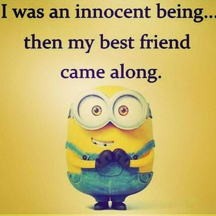 35 Cute Best Friends Quotes True Friendship Quotes - Minion Friendship Quotes Funny - HD Wallpaper 